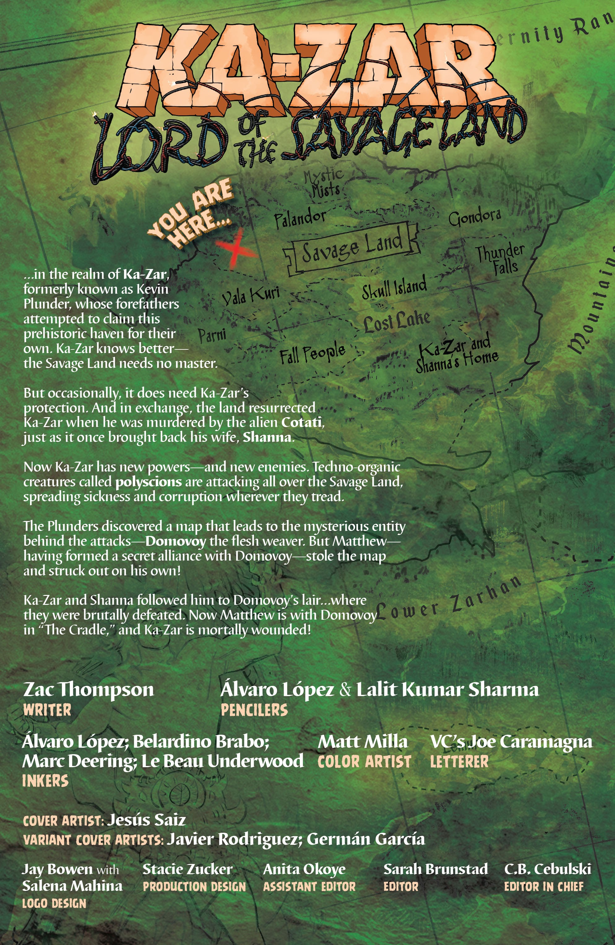 Read online Ka-Zar Lord of the Savage Land comic -  Issue #4 - 2