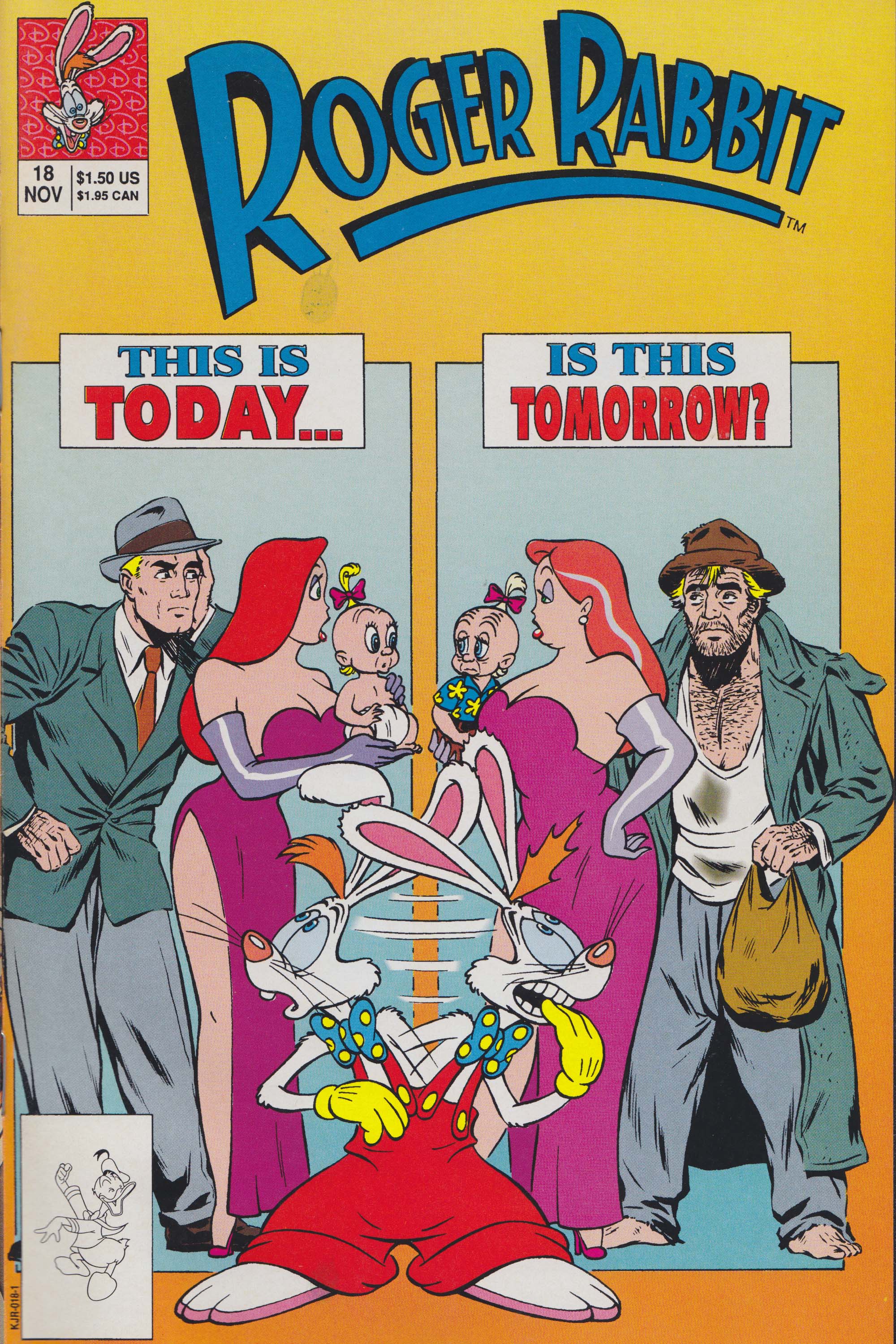 Read online Roger Rabbit comic -  Issue #18 - 1