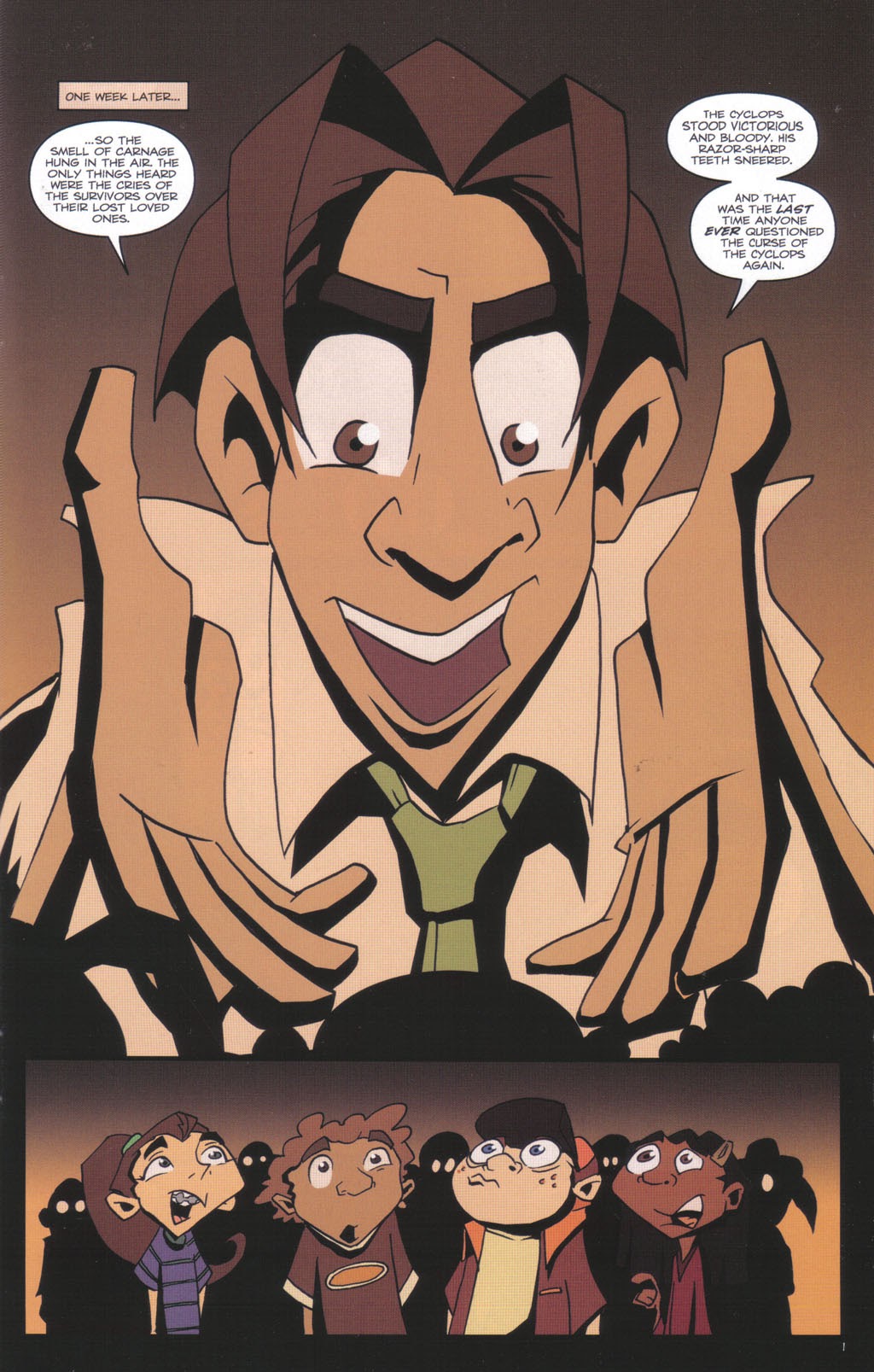 Read online Olympus Heights comic -  Issue #3 - 3