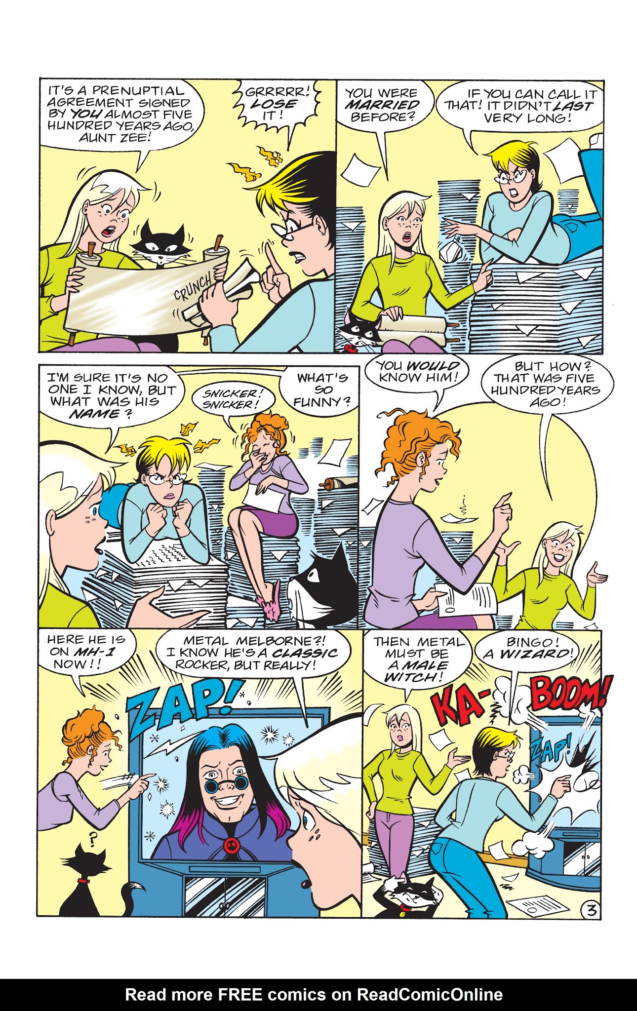 Read online Sabrina the Teenage Witch (2000) comic -  Issue #42 - 4