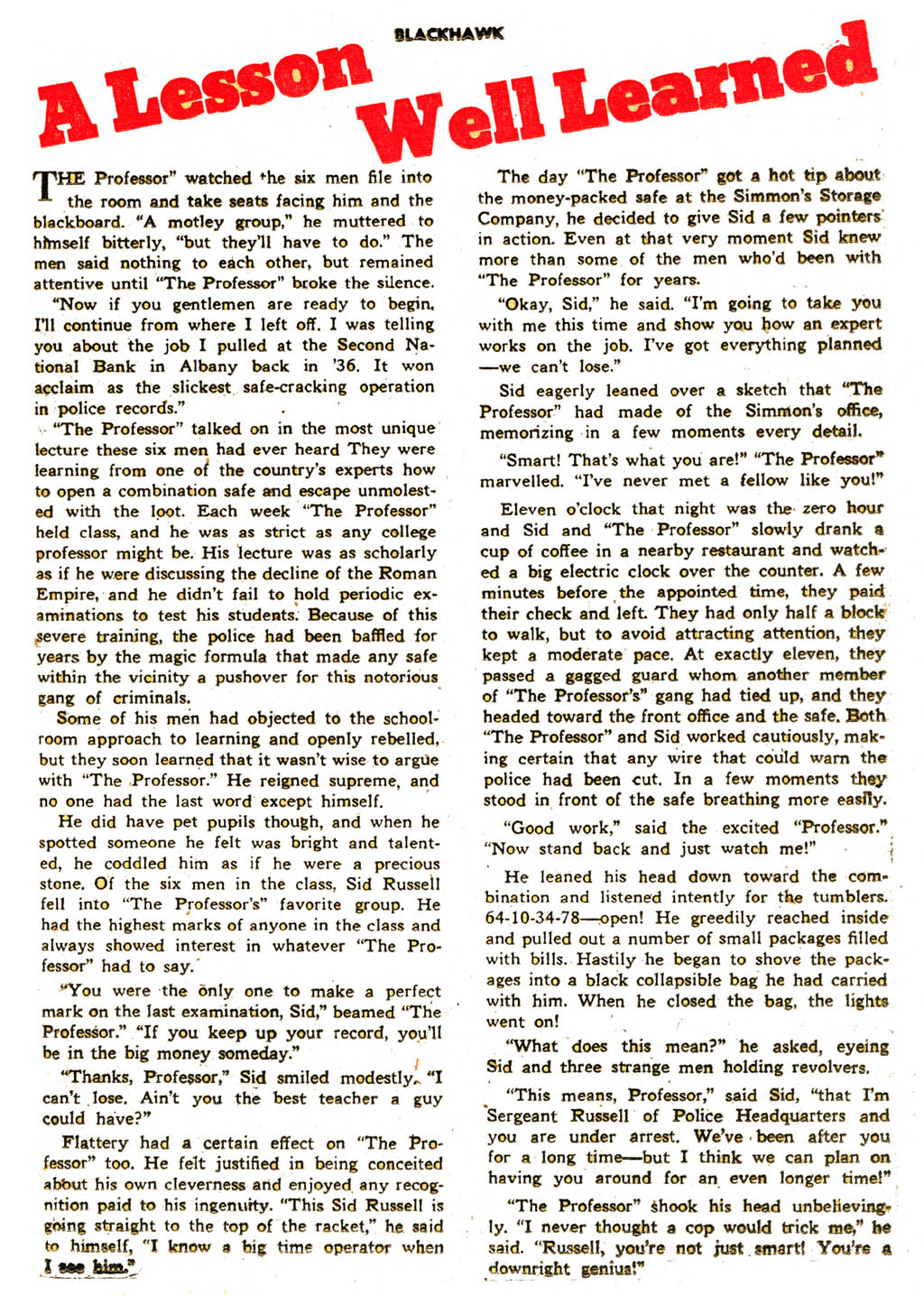 Read online Blackhawk (1957) comic -  Issue #95 - 25