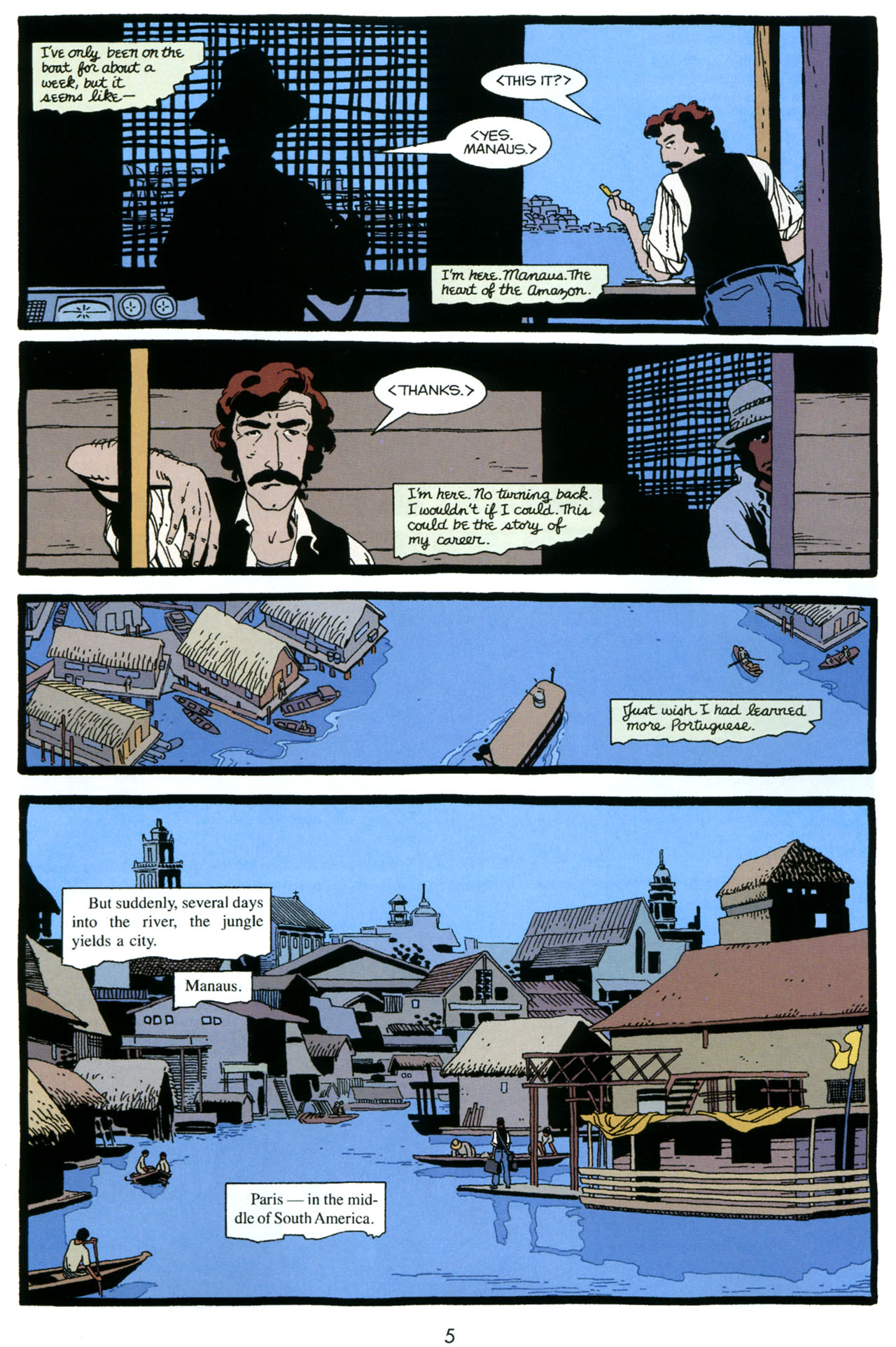 Read online The Amazon comic -  Issue #1 - 6