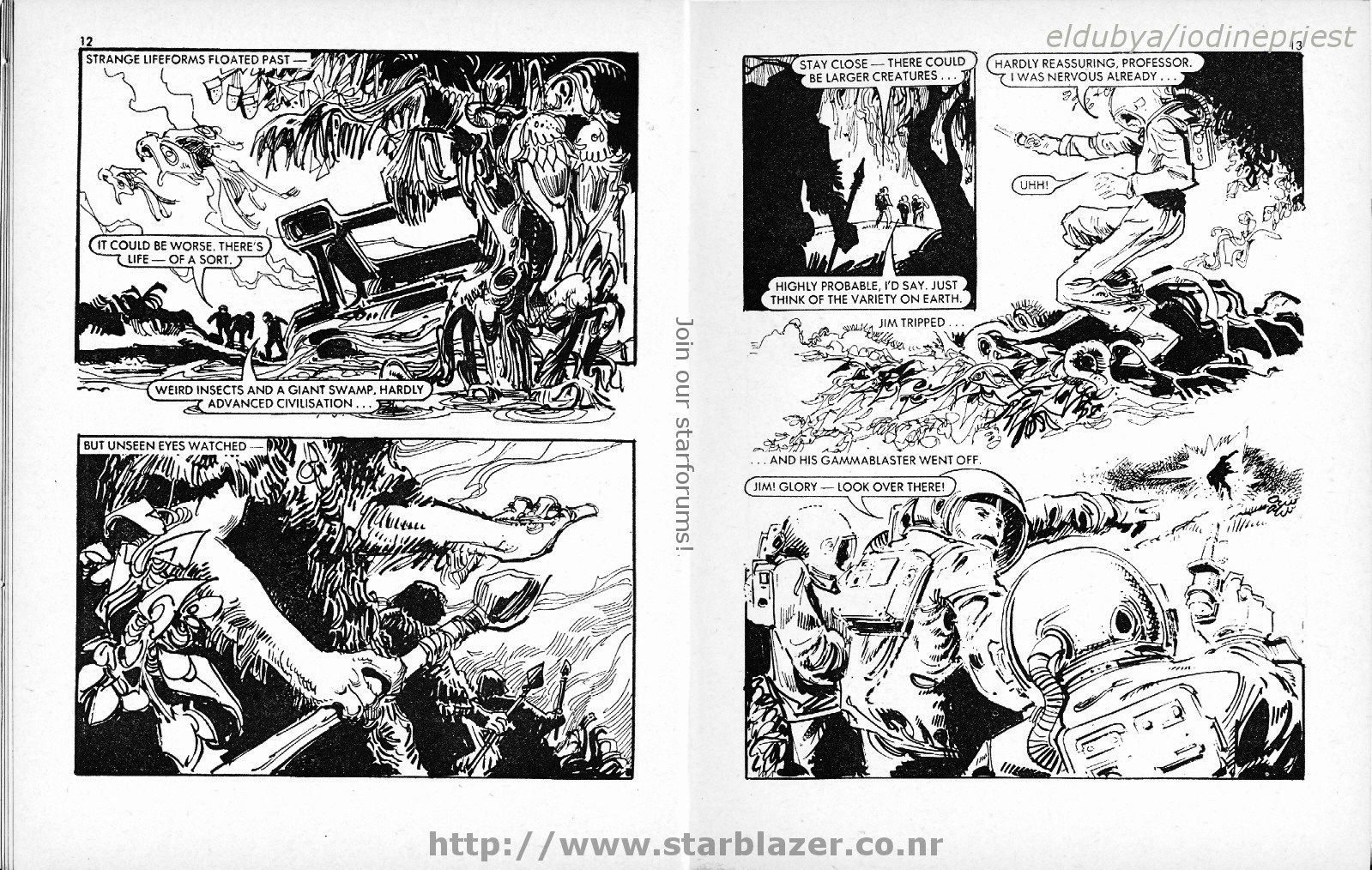 Read online Starblazer comic -  Issue #129 - 8