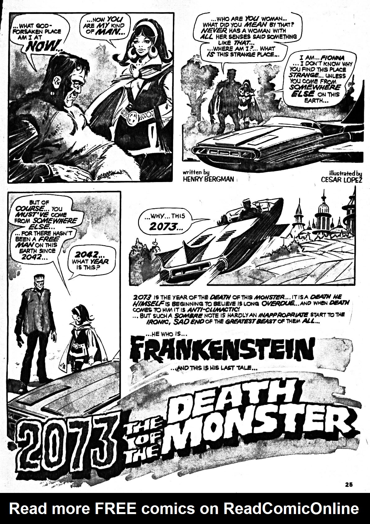 Read online Scream (1973) comic -  Issue #6 - 25