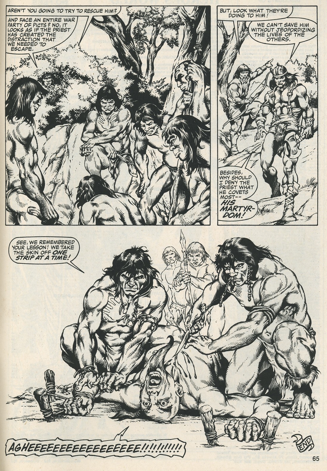 Read online The Savage Sword Of Conan comic -  Issue #112 - 67