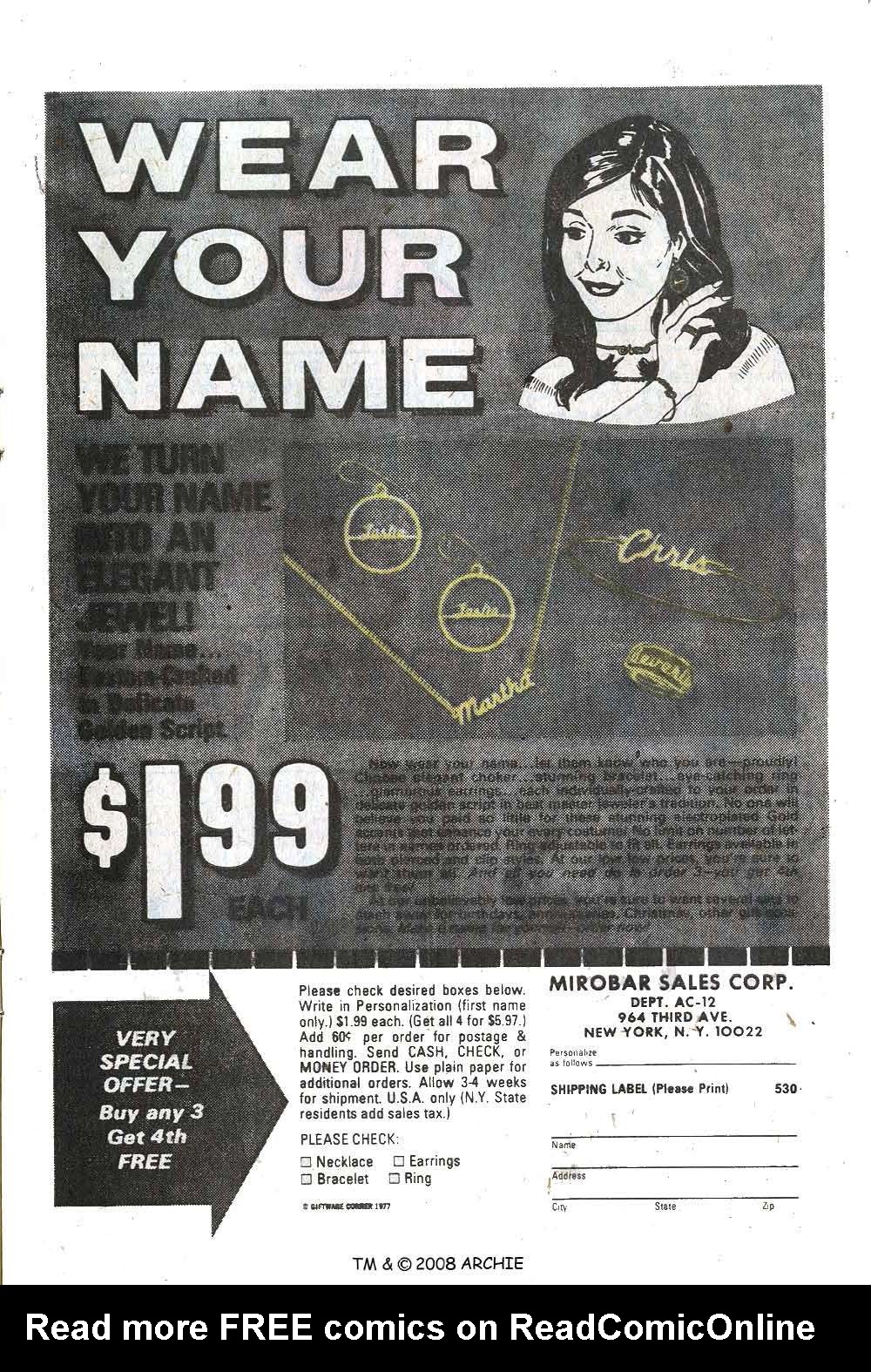 Read online Jughead (1965) comic -  Issue #272 - 9