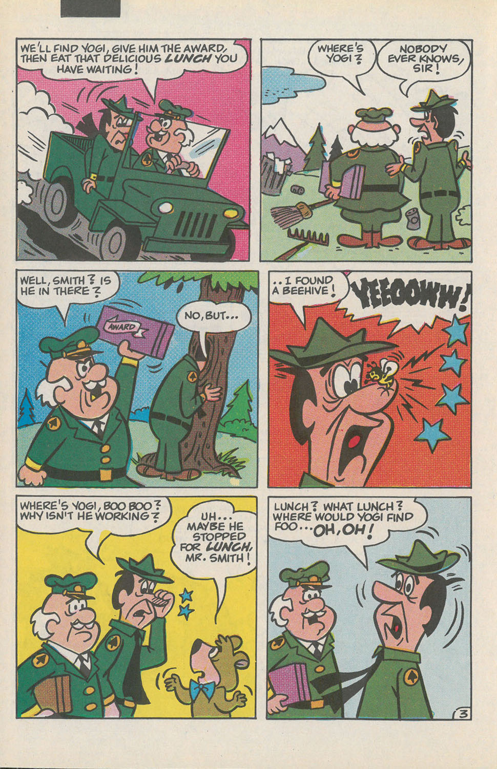 Read online Yogi Bear (1992) comic -  Issue #5 - 23