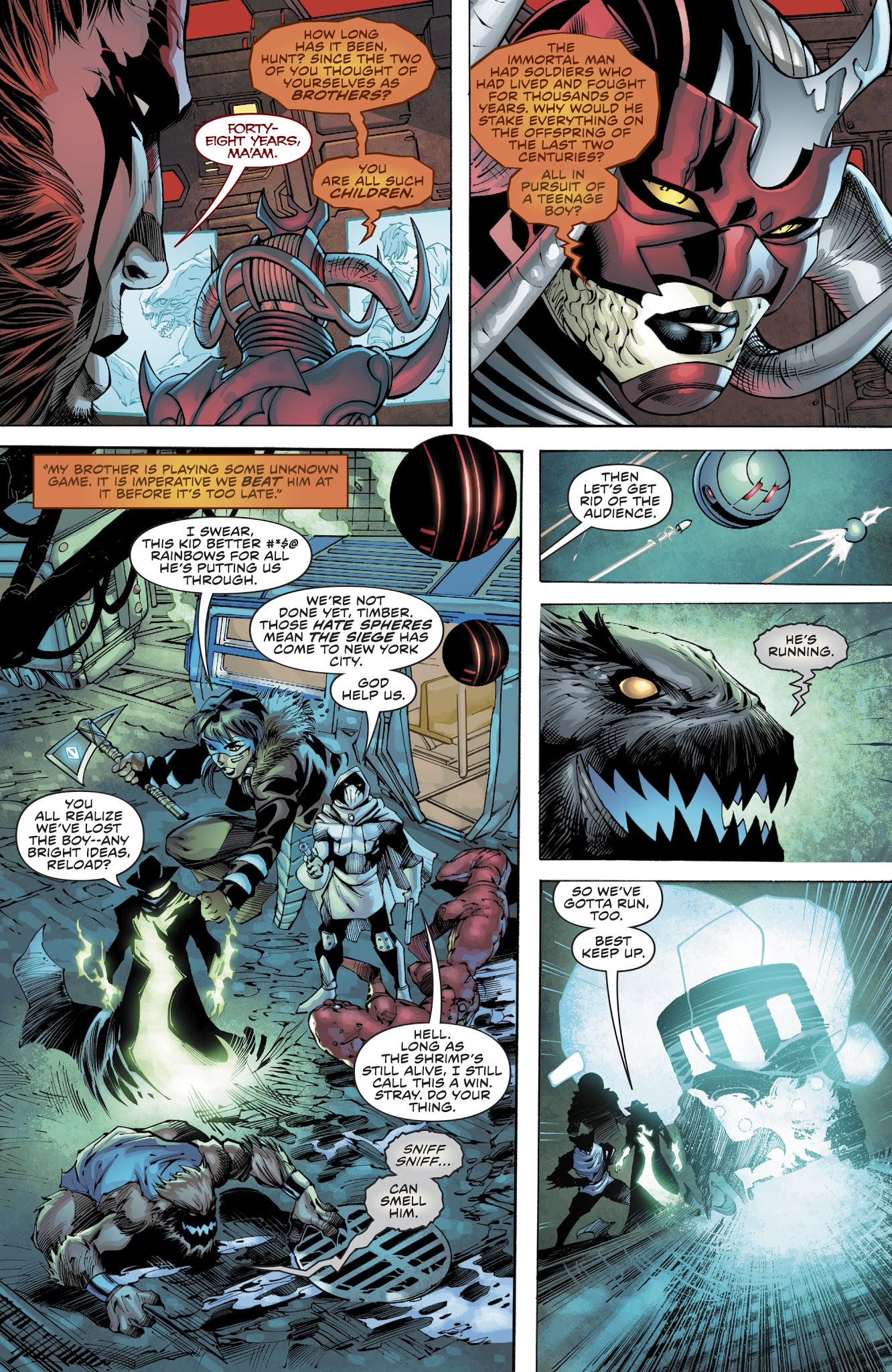 Read online The Immortal Men comic -  Issue #2 - 6