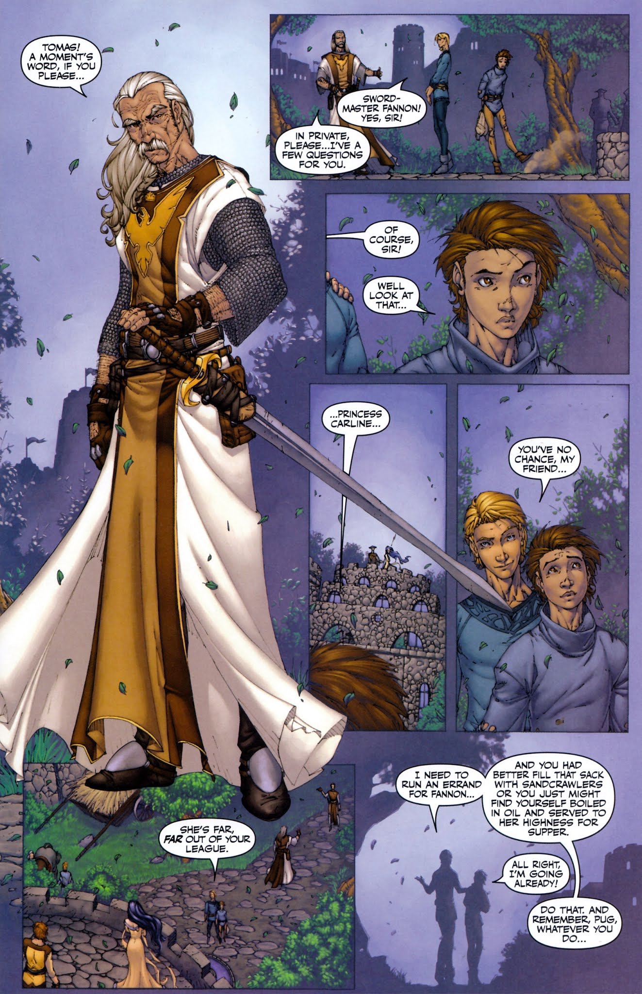 Read online Magician: Apprentice comic -  Issue #1 - 6