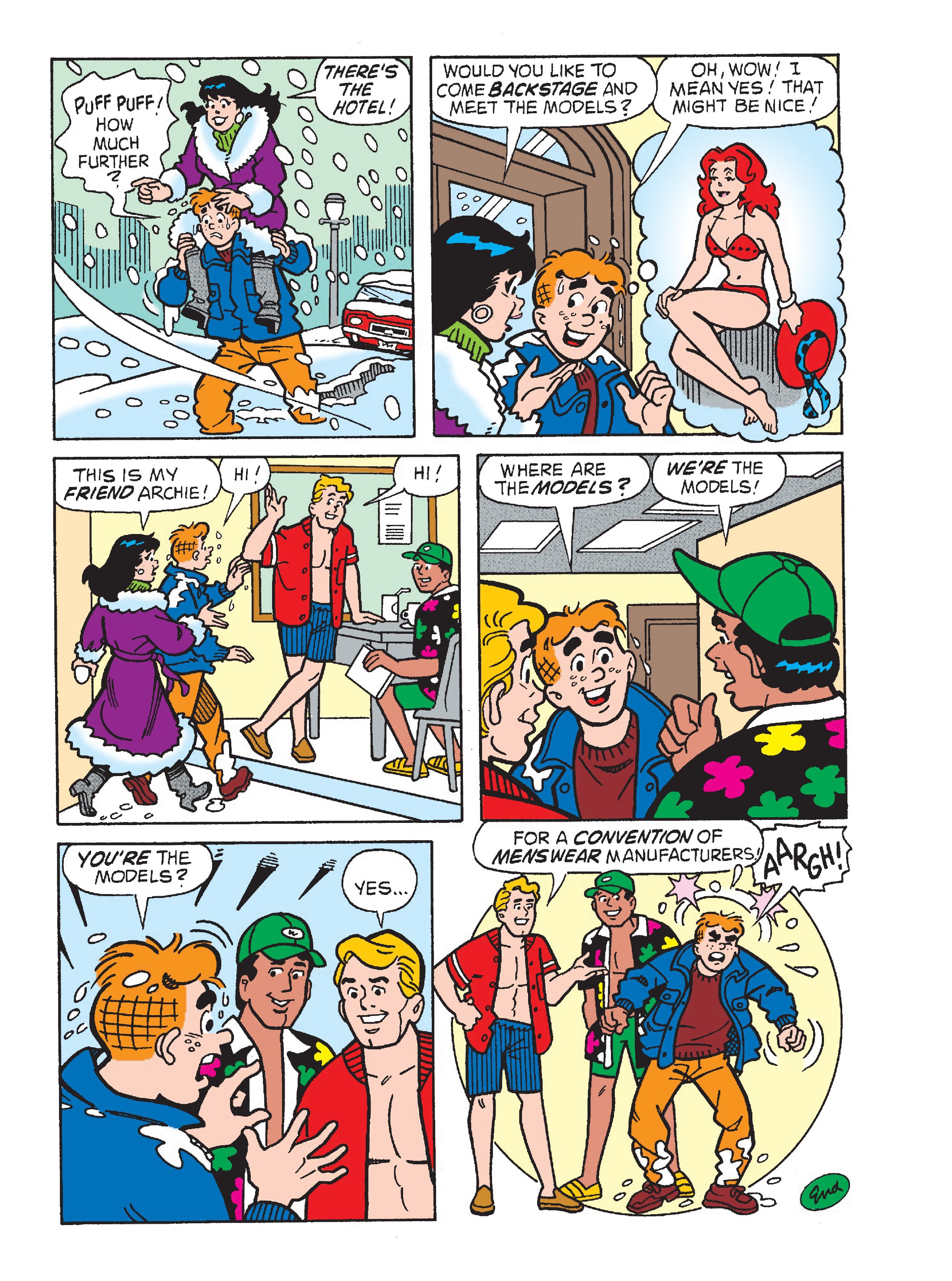 Read online Archie's Double Digest Magazine comic -  Issue #276 - 221