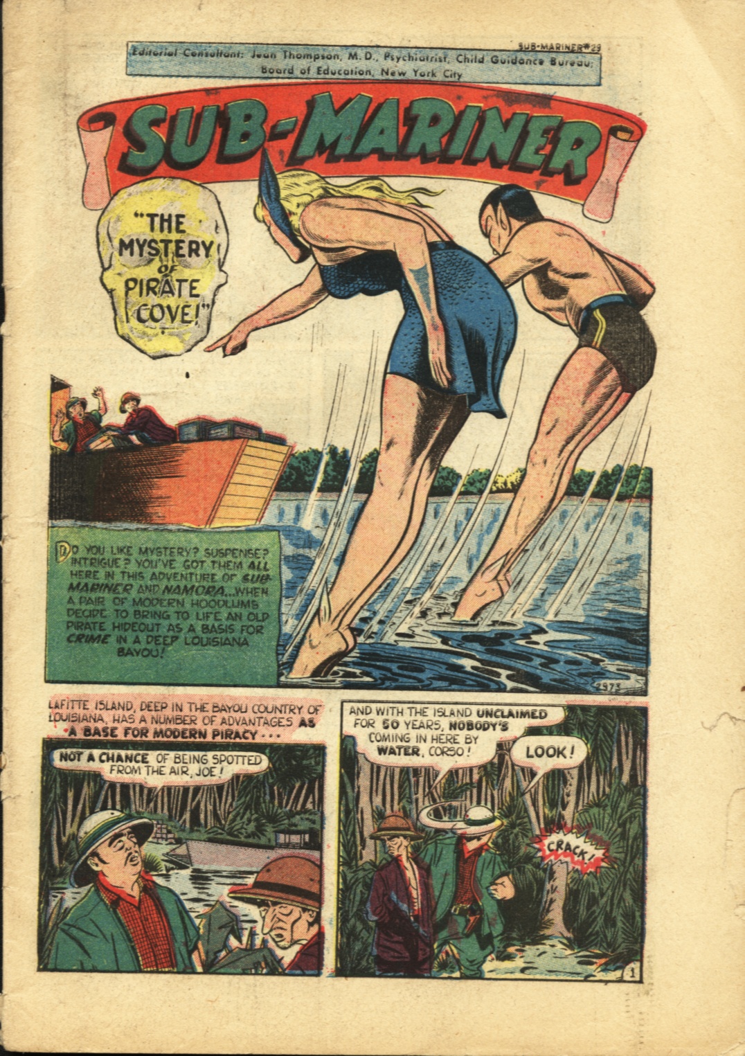 Read online Sub-Mariner Comics comic -  Issue #29 - 2