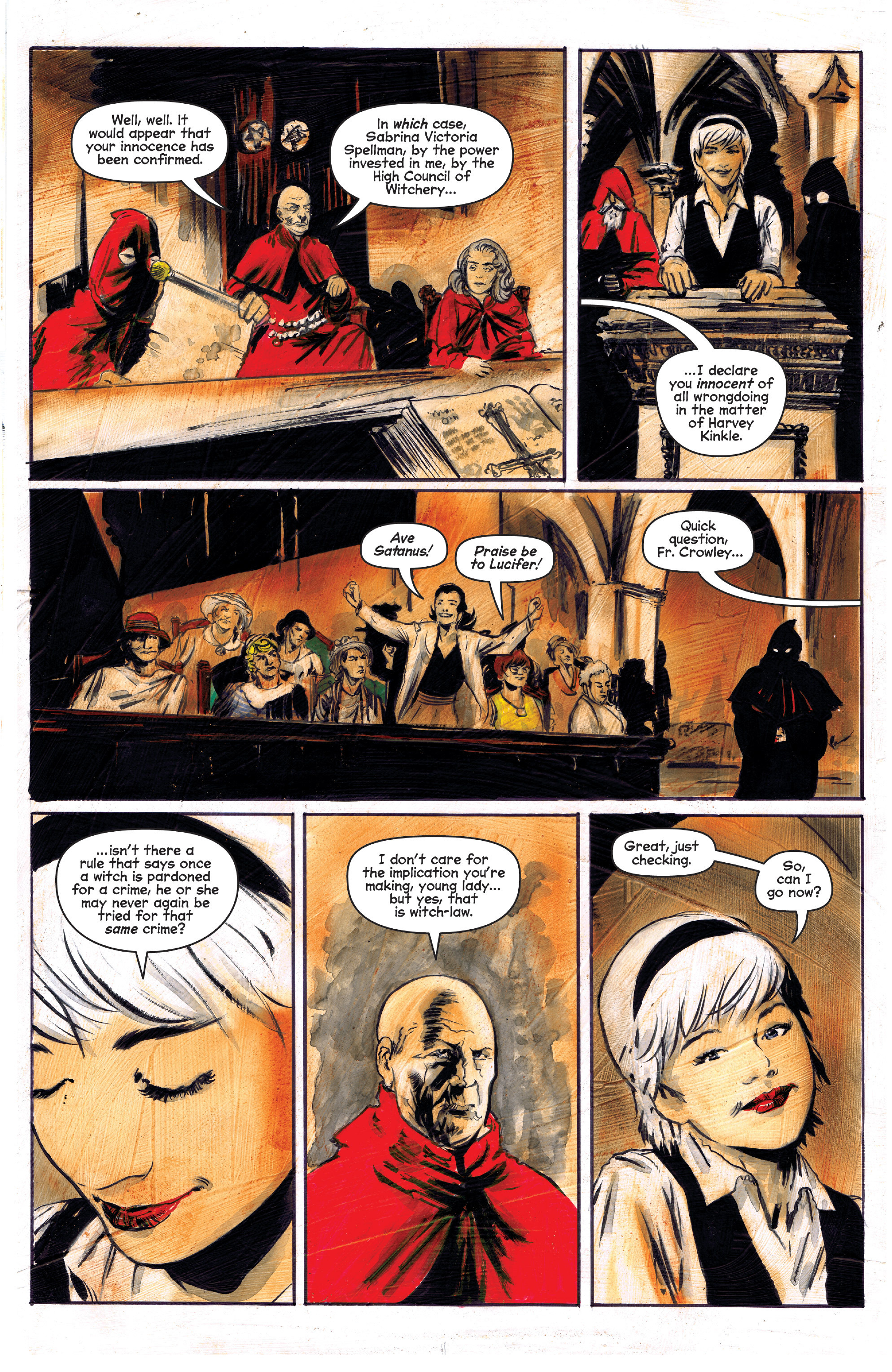 Read online Chilling Adventures of Sabrina comic -  Issue #5 - 14