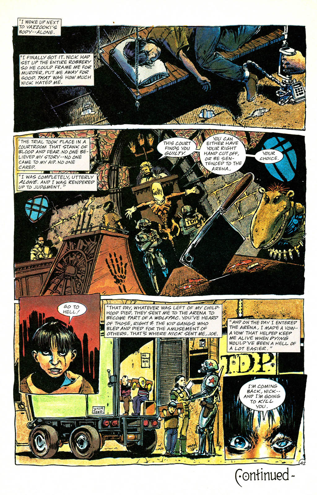 Read online Grimjack comic -  Issue #76 - 31