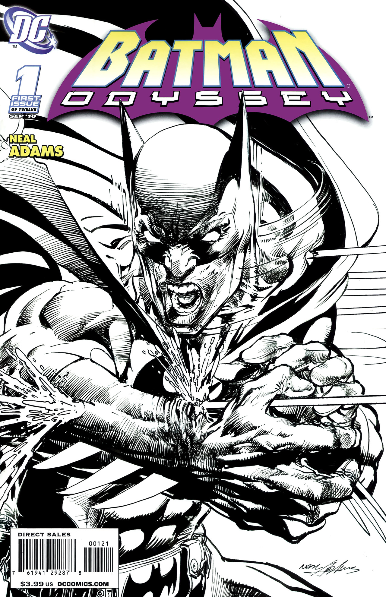 Read online Batman: Odyssey (2010) comic -  Issue #1 - 2