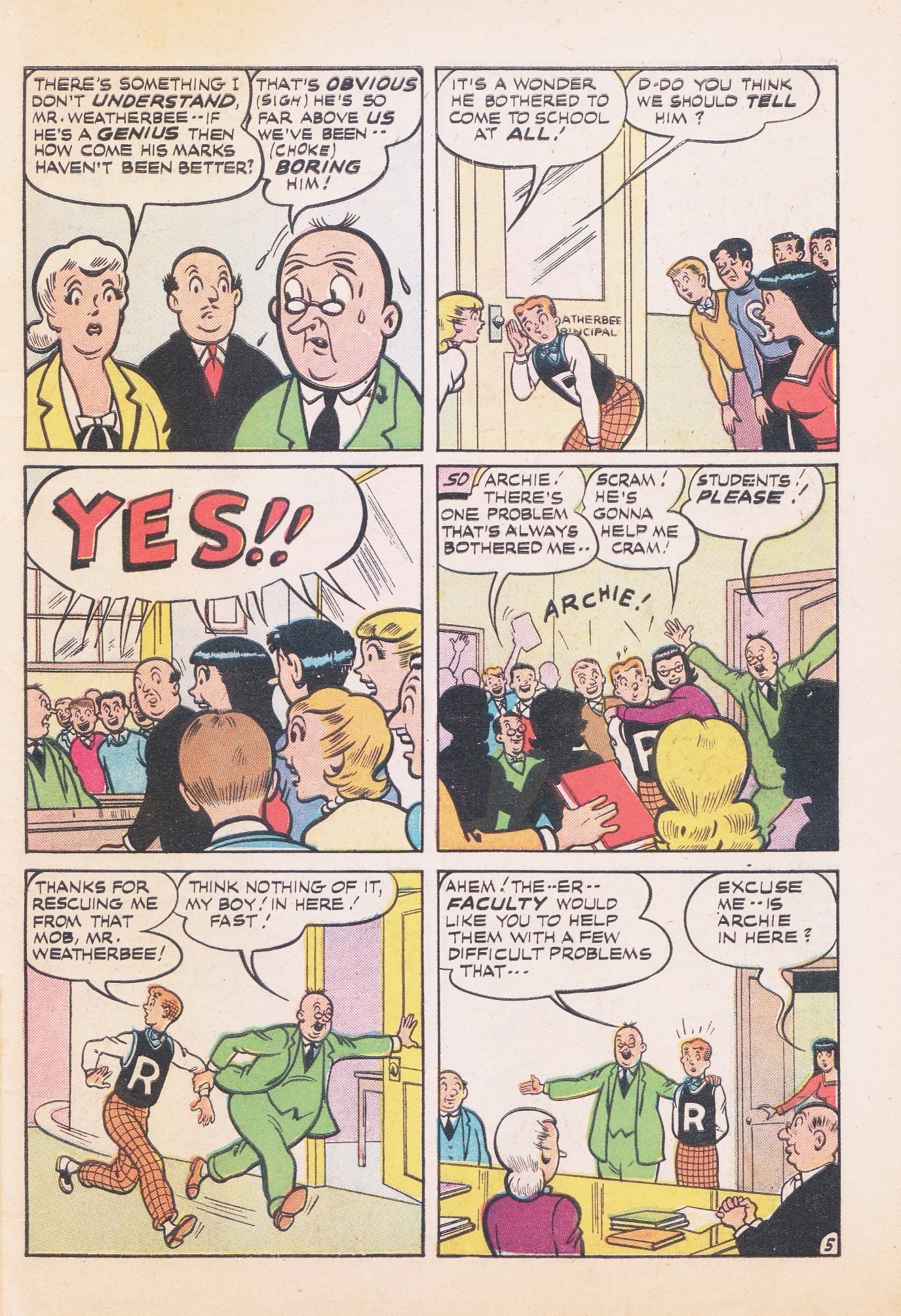 Read online Pep Comics comic -  Issue #82 - 7