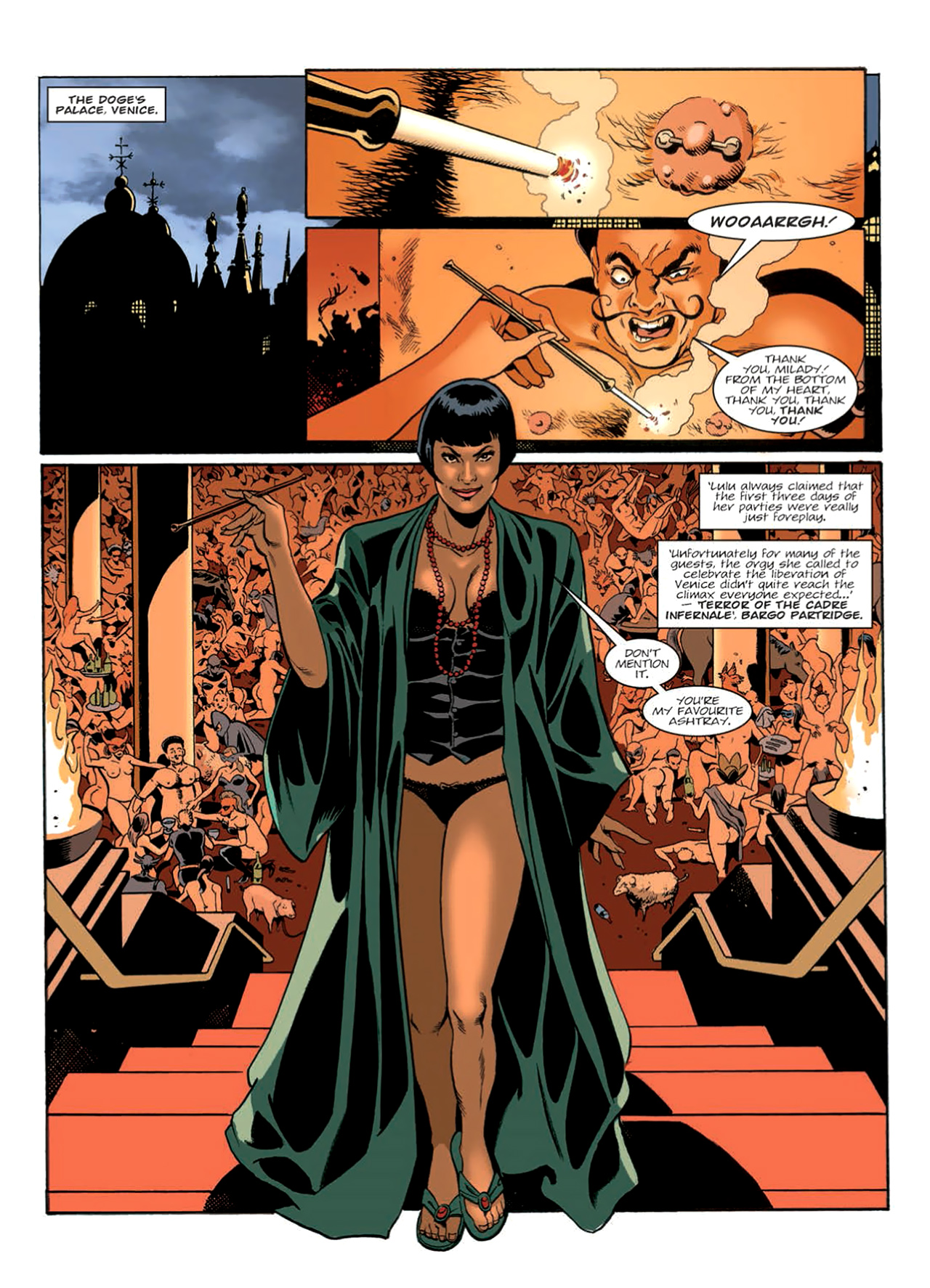 Read online Nikolai Dante comic -  Issue # TPB 9 - 164