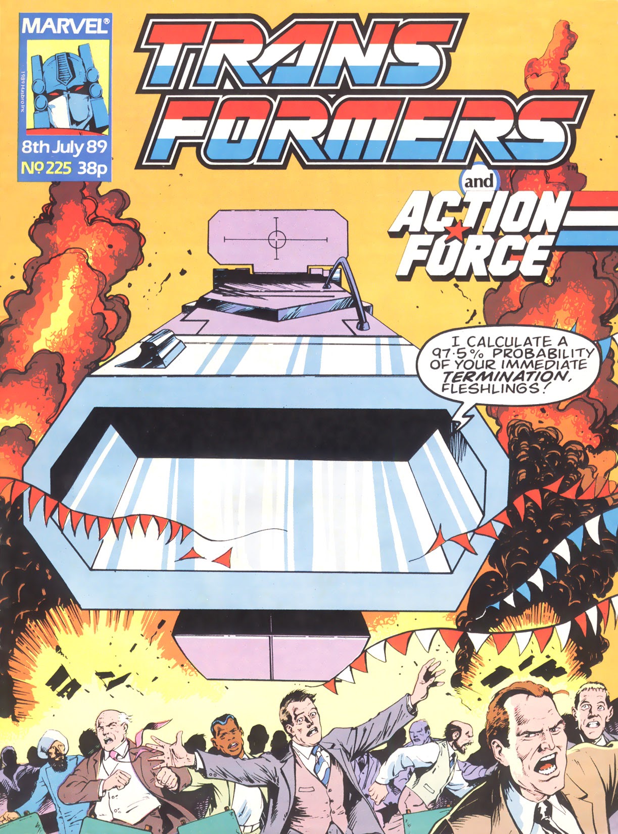 Read online The Transformers (UK) comic -  Issue #225 - 17