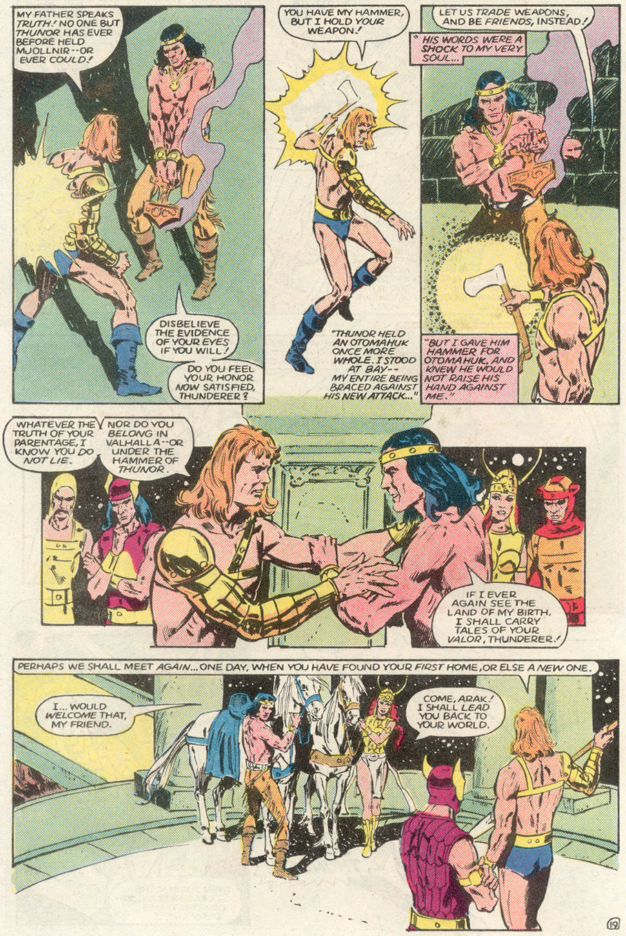 Read online Arak Son of Thunder comic -  Issue #46 - 19