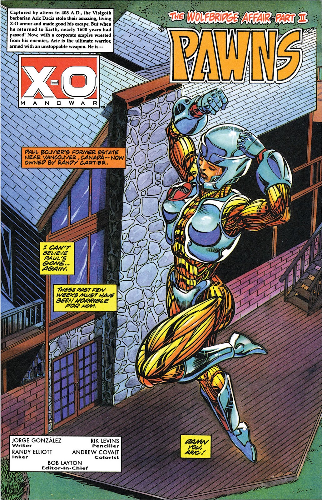 X-O Manowar (1992) issue 38 - Page 2