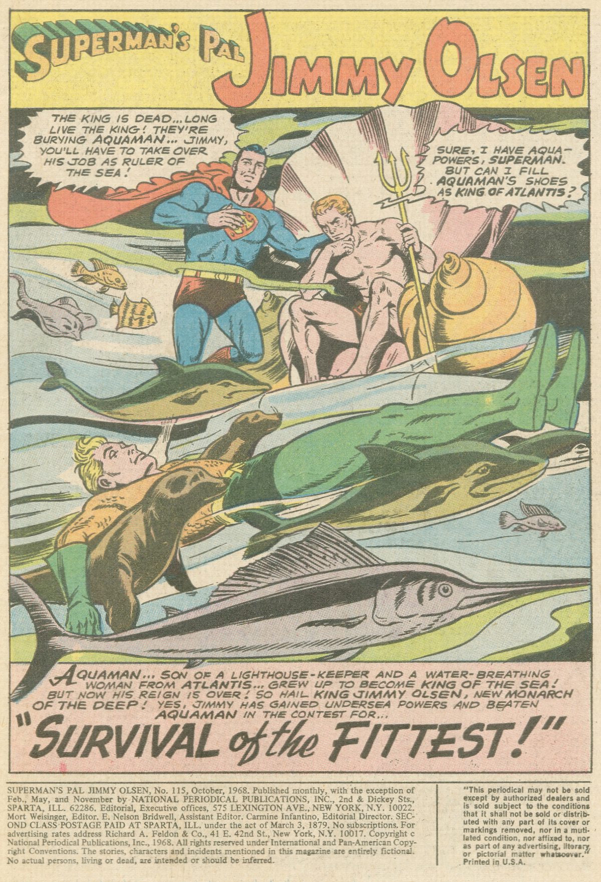 Read online Superman's Pal Jimmy Olsen comic -  Issue #115 - 3