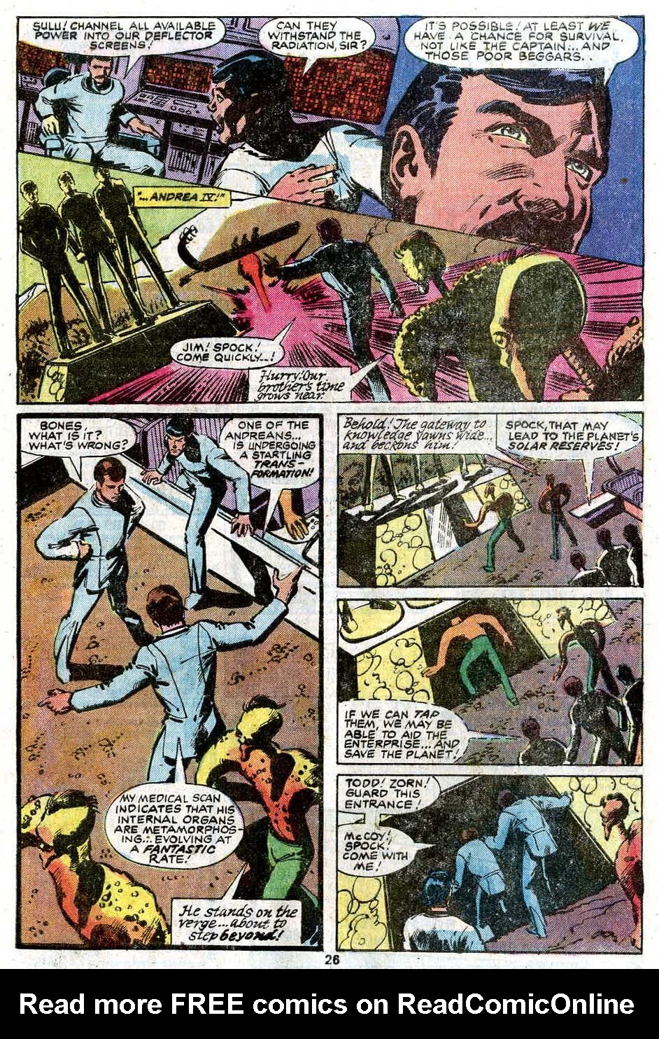 Read online Star Trek (1980) comic -  Issue #7 - 27