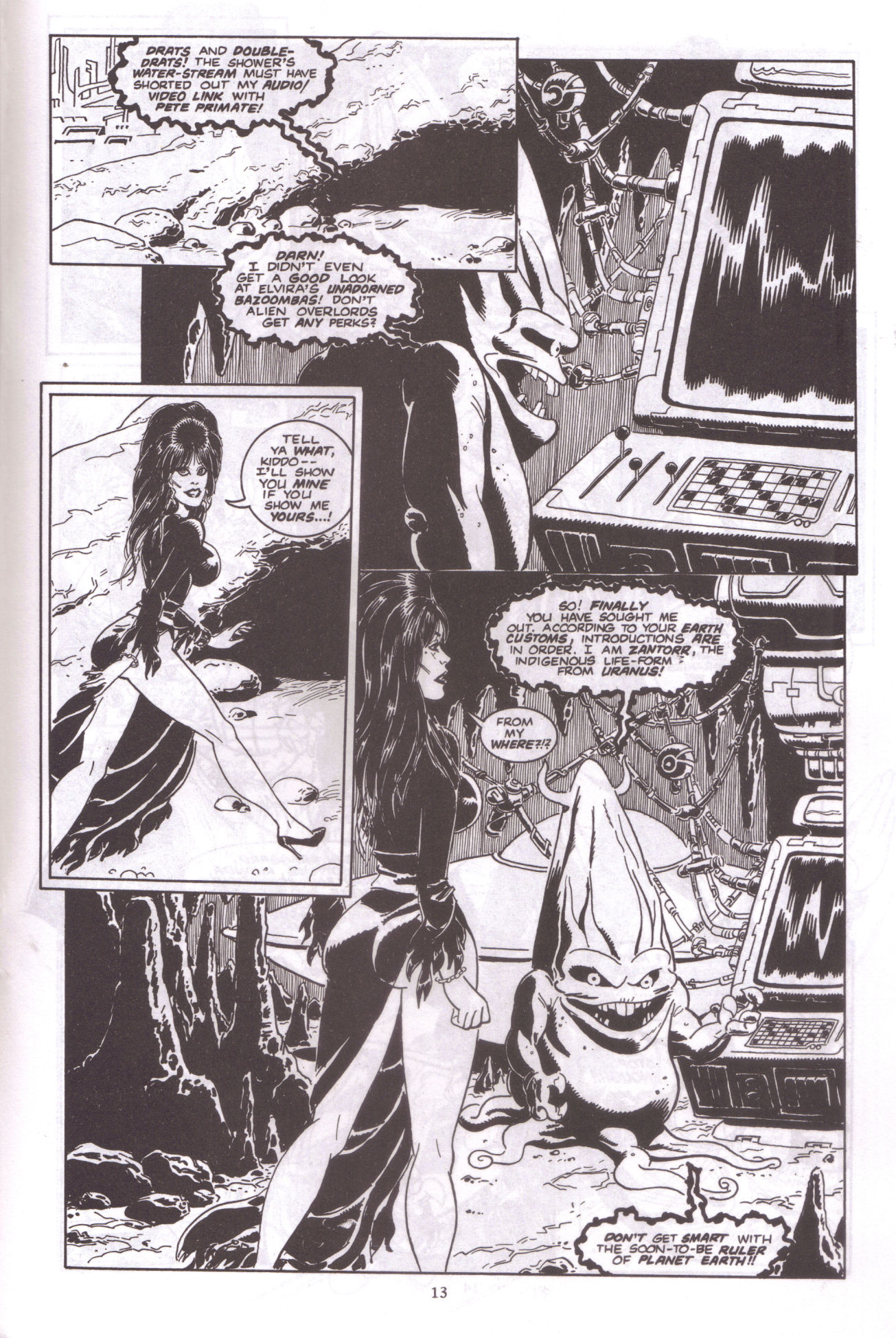 Read online Elvira, Mistress of the Dark comic -  Issue #37 - 15