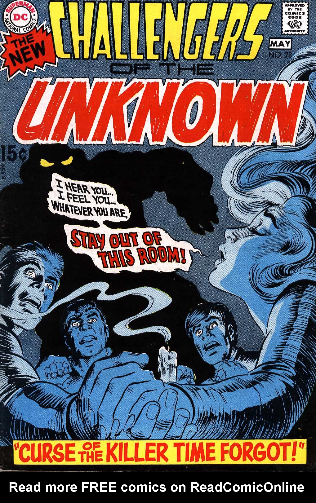 Read online Challengers of the Unknown (1958) comic -  Issue #73 - 1