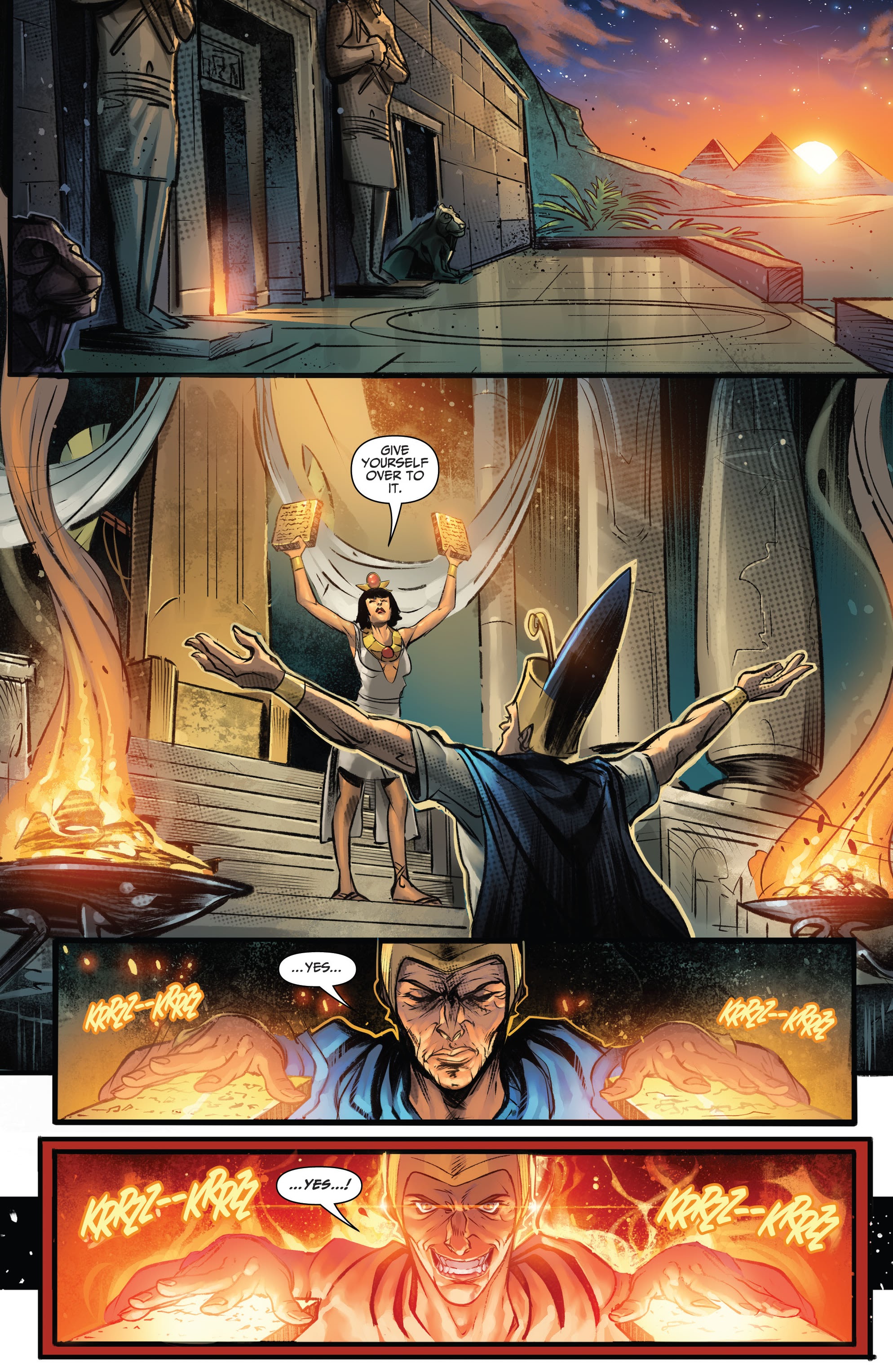 Read online Myths & Legends Quarterly: Blood Pharaoh comic -  Issue # Full - 27