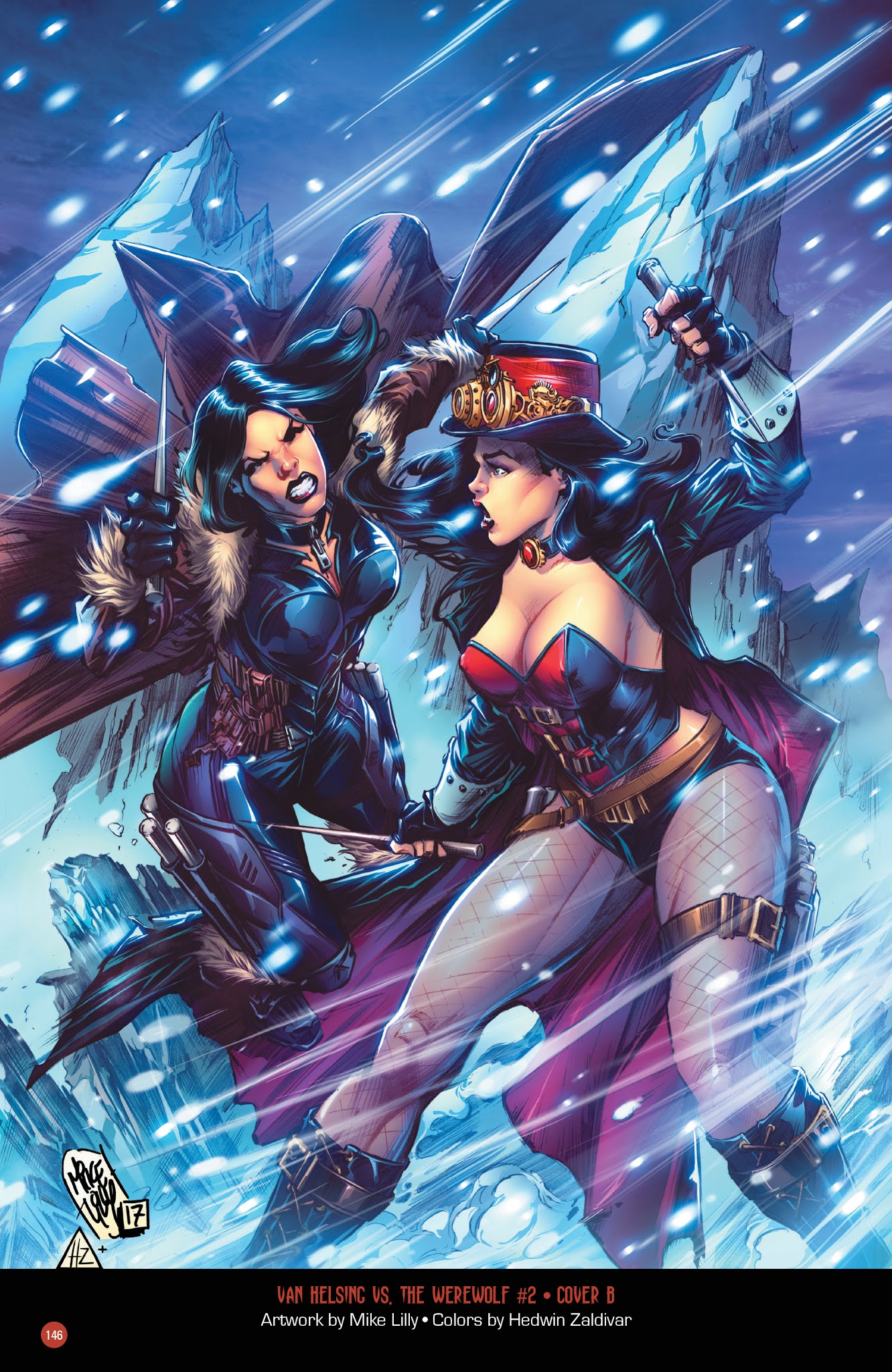 Read online Van Helsing vs. Werewolf comic -  Issue # _TPB 1 - 146