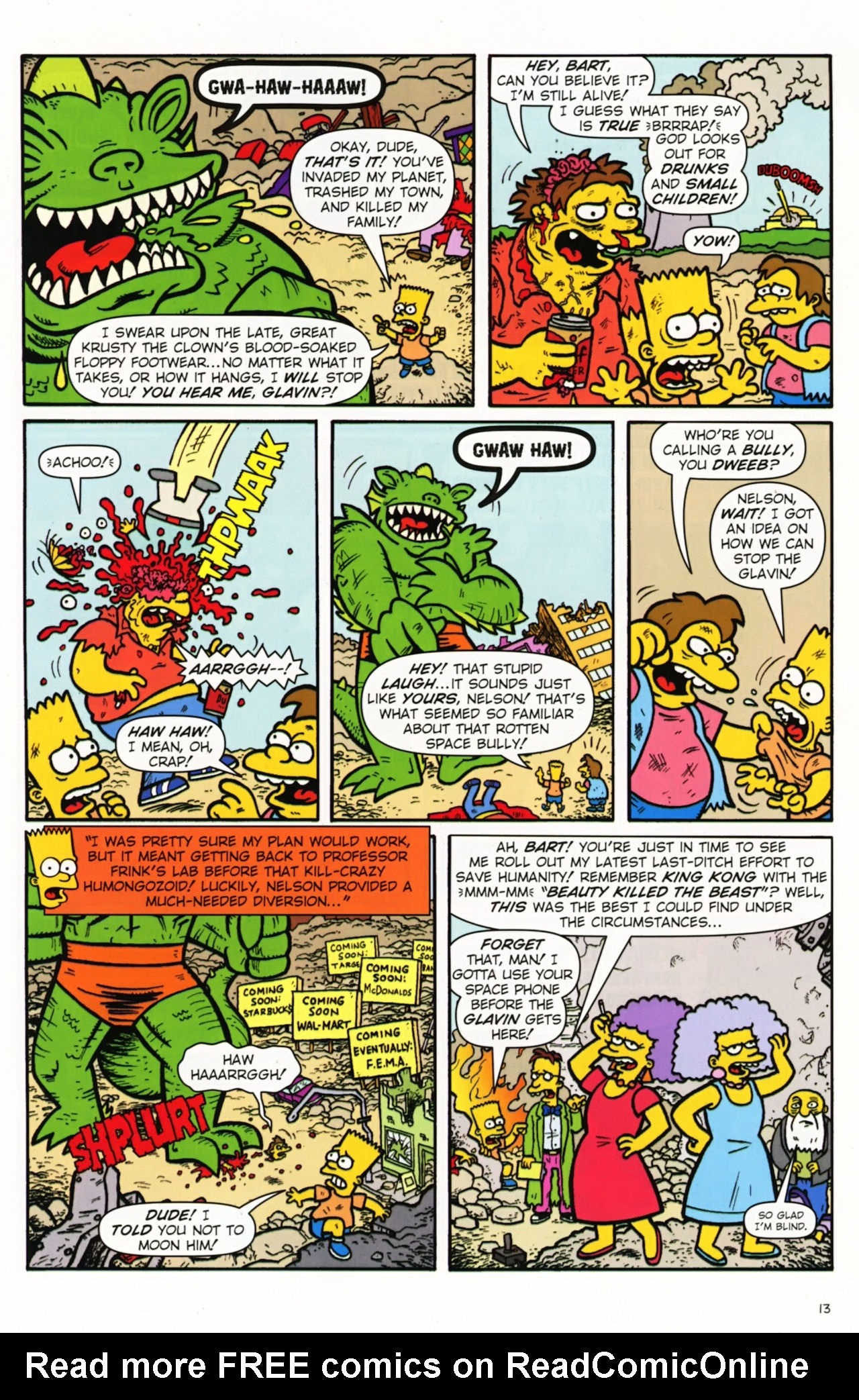 Read online Treehouse of Horror comic -  Issue #16 - 16