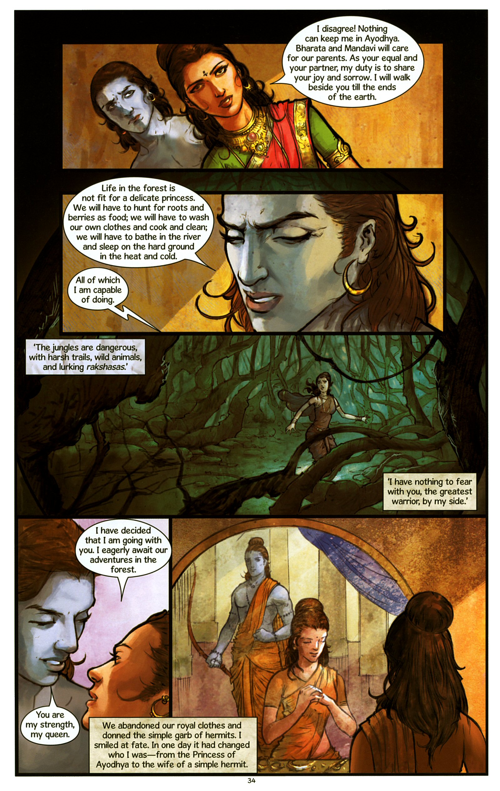 Read online Sita Daughter of the Earth comic -  Issue # TPB - 38