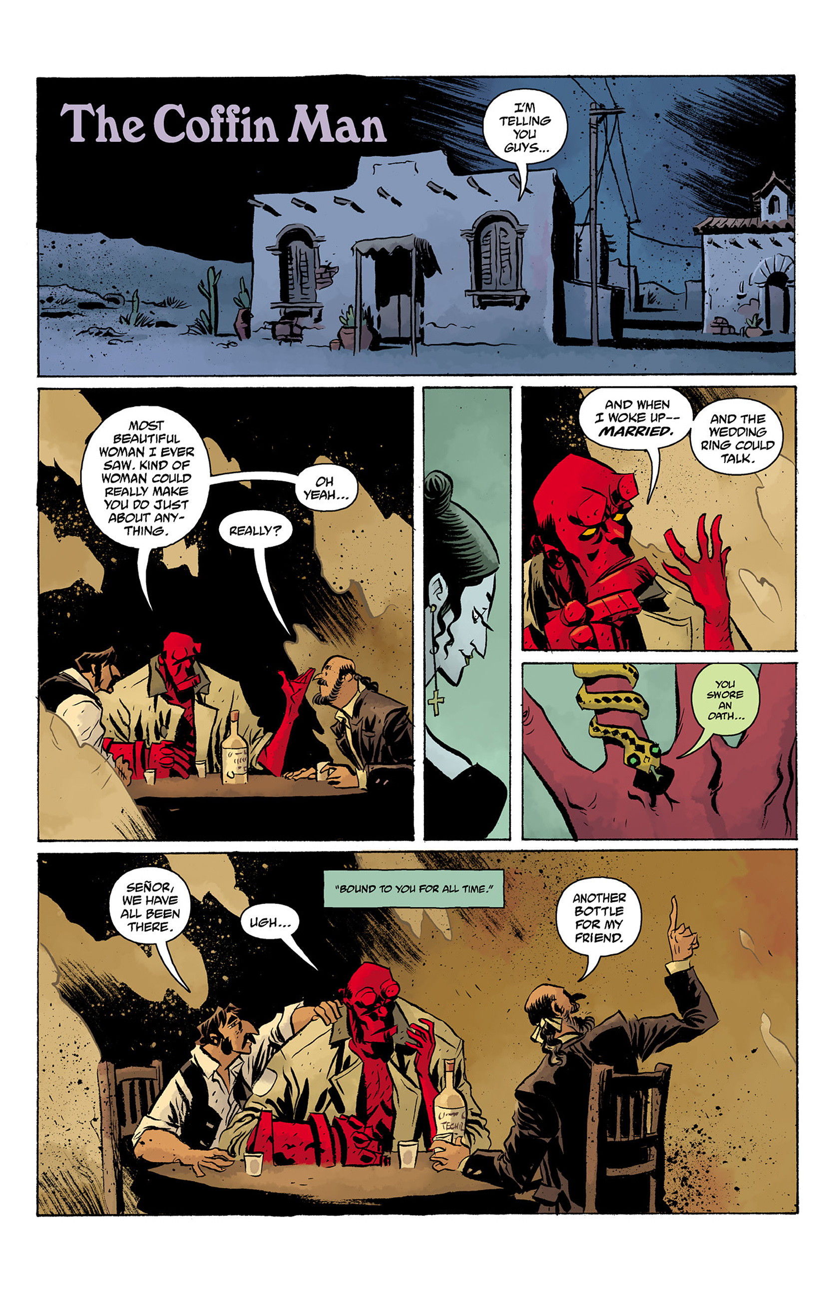 Read online Hellboy 20th Anniversary Sampler comic -  Issue # Full - 3