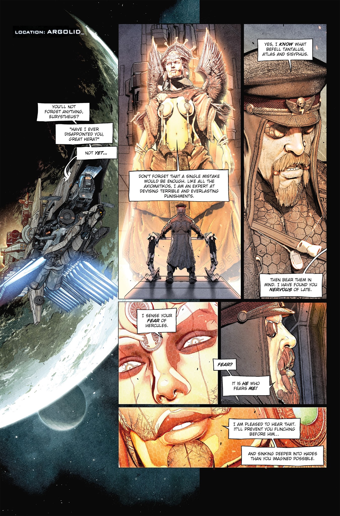 Read online Hercules: Wrath of The Heavens comic -  Issue #4 - 9