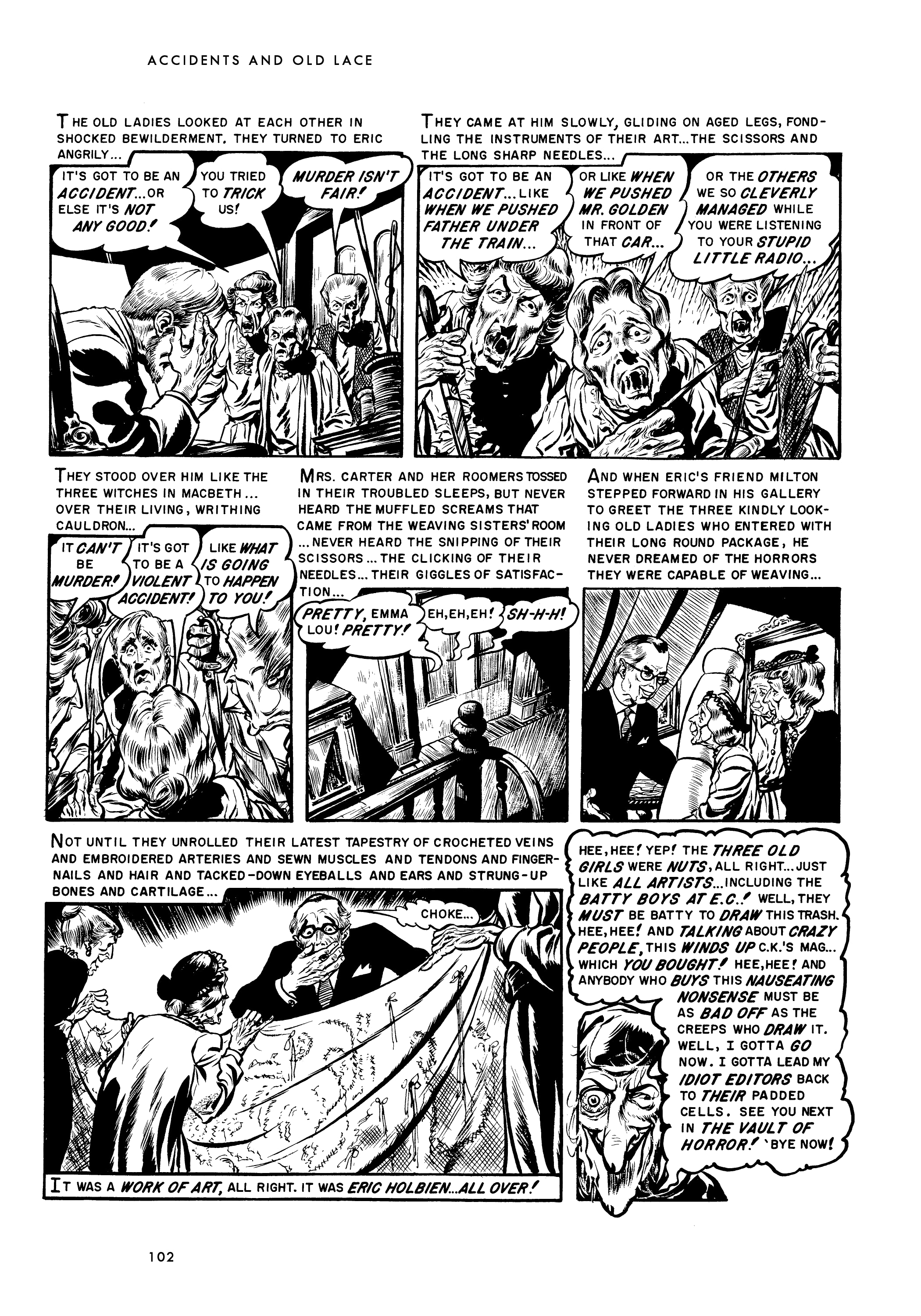 Read online Accidents and Old Lace and Other Stories comic -  Issue # TPB (Part 2) - 22