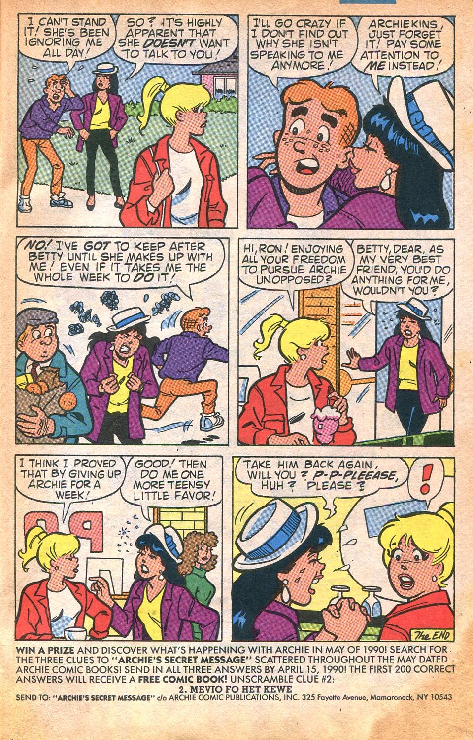 Read online Betty and Veronica (1987) comic -  Issue #30 - 33