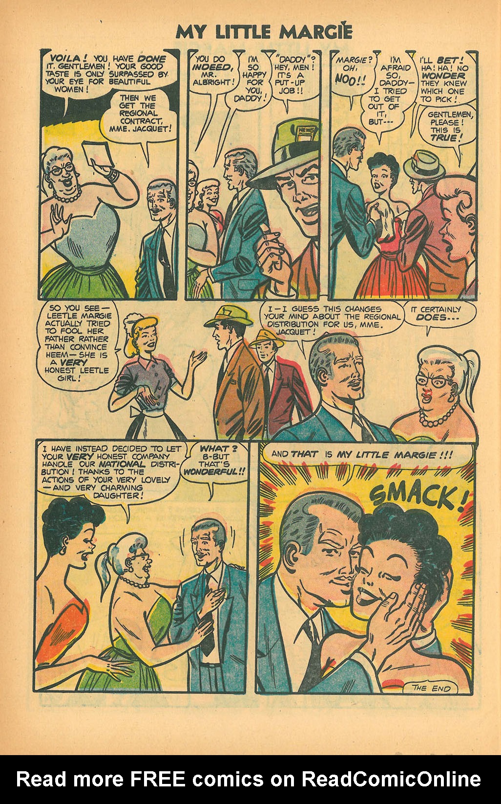 Read online My Little Margie (1954) comic -  Issue #6 - 32