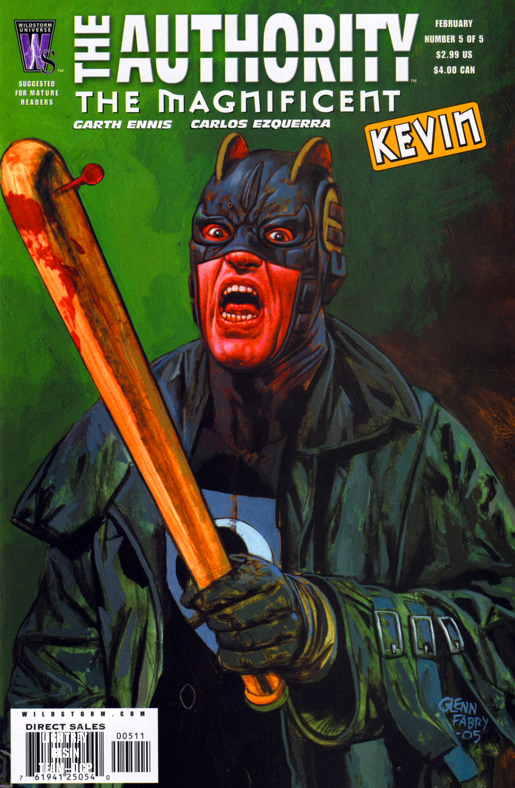 Read online The Authority: The Magnificent Kevin comic -  Issue #5 - 1