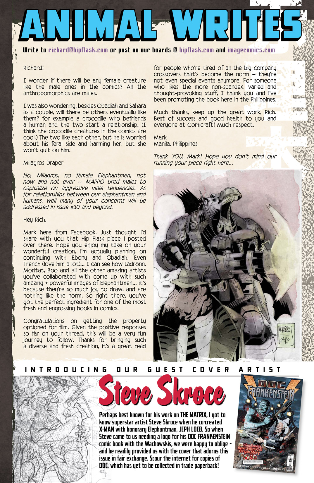 Read online Elephantmen comic -  Issue #28 - 25