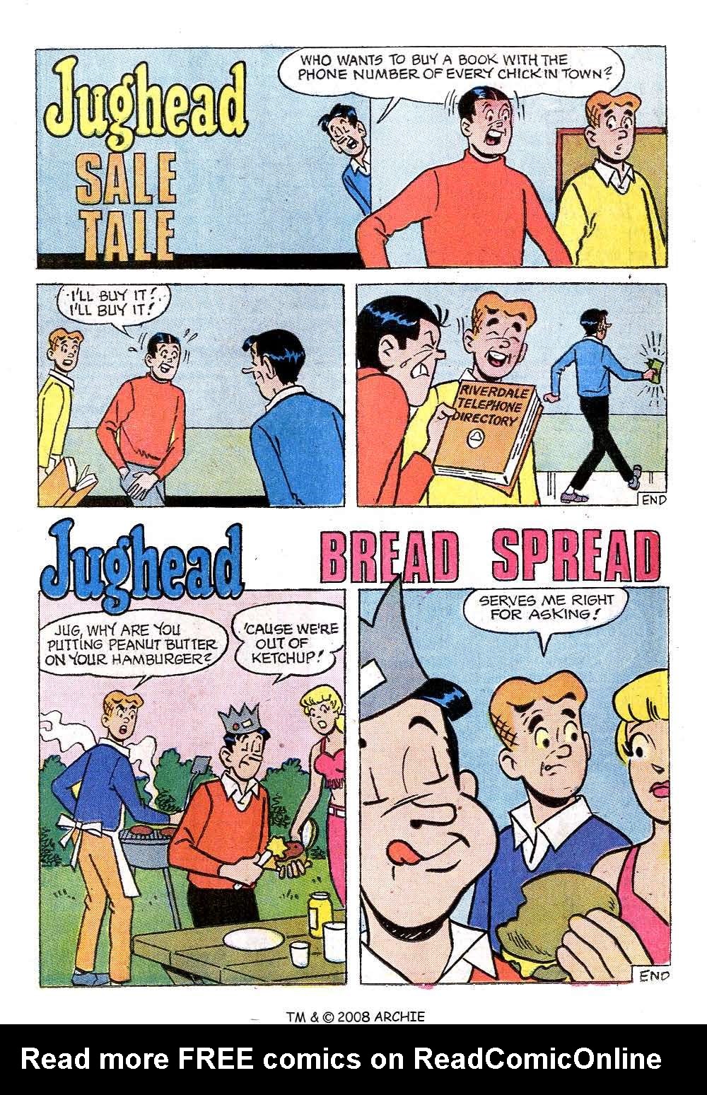 Read online Jughead (1965) comic -  Issue #218 - 11