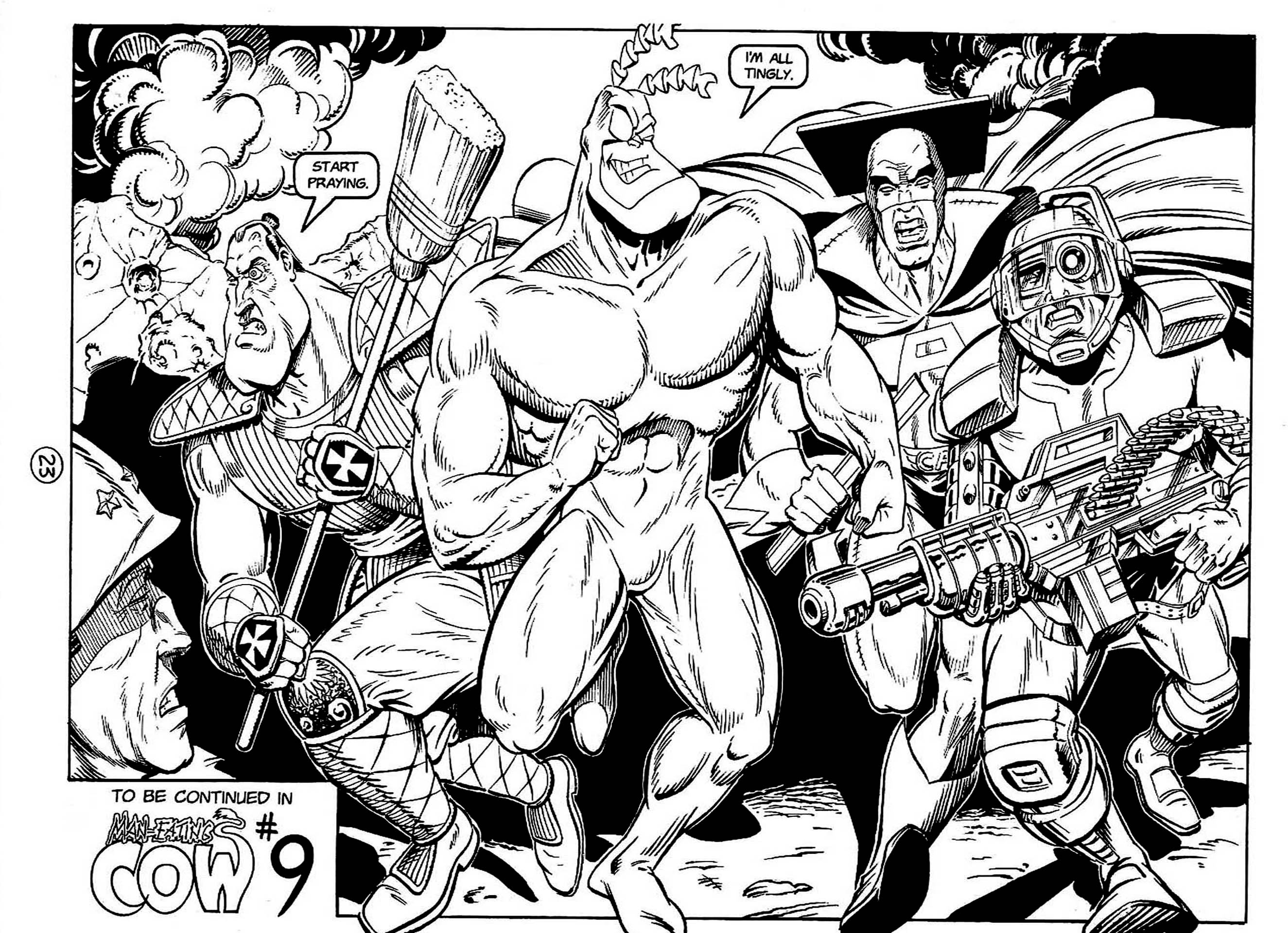 Read online Paul the Samurai (1992) comic -  Issue #9 - 24