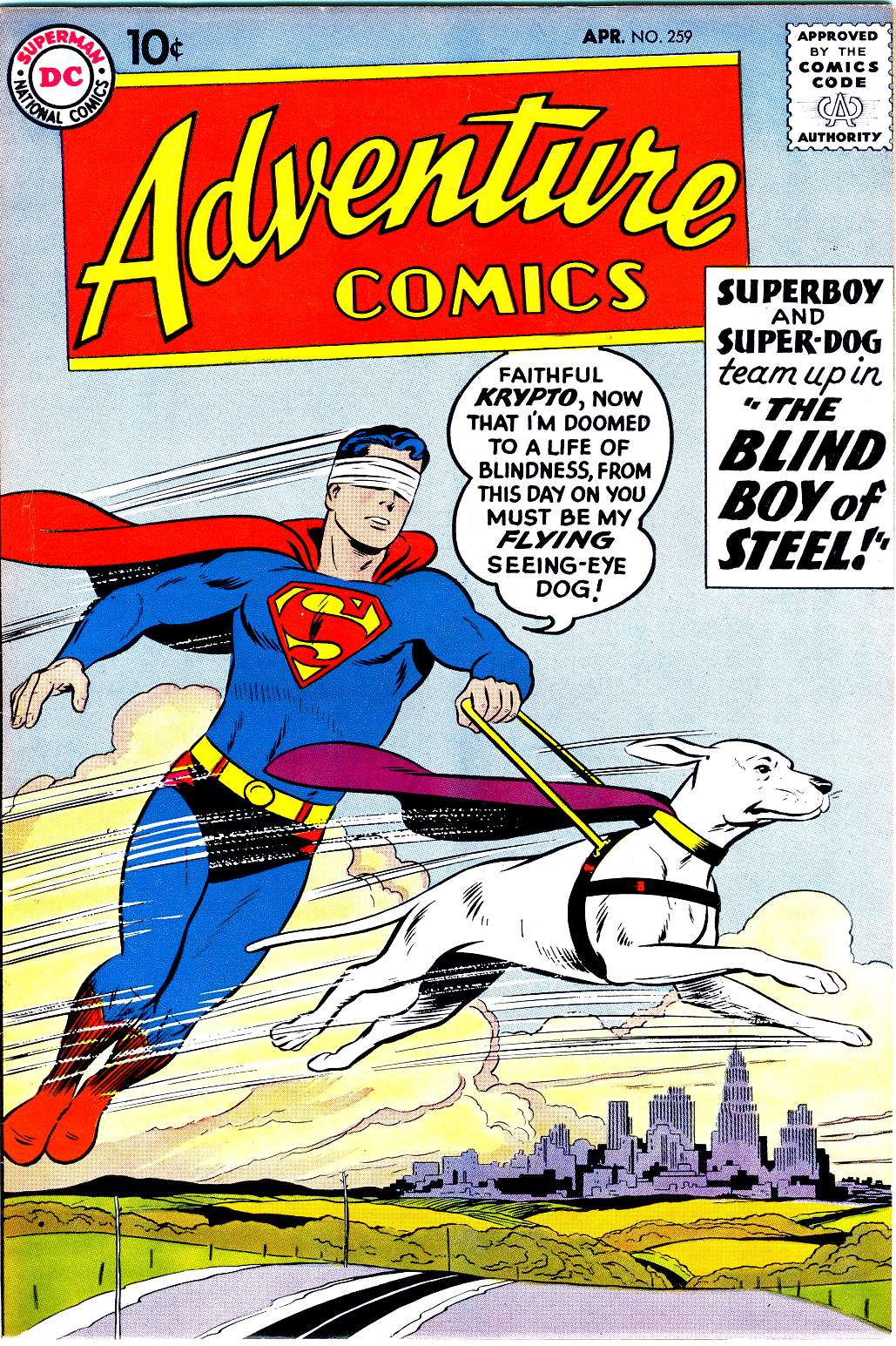 Read online Adventure Comics (1938) comic -  Issue #259 - 1