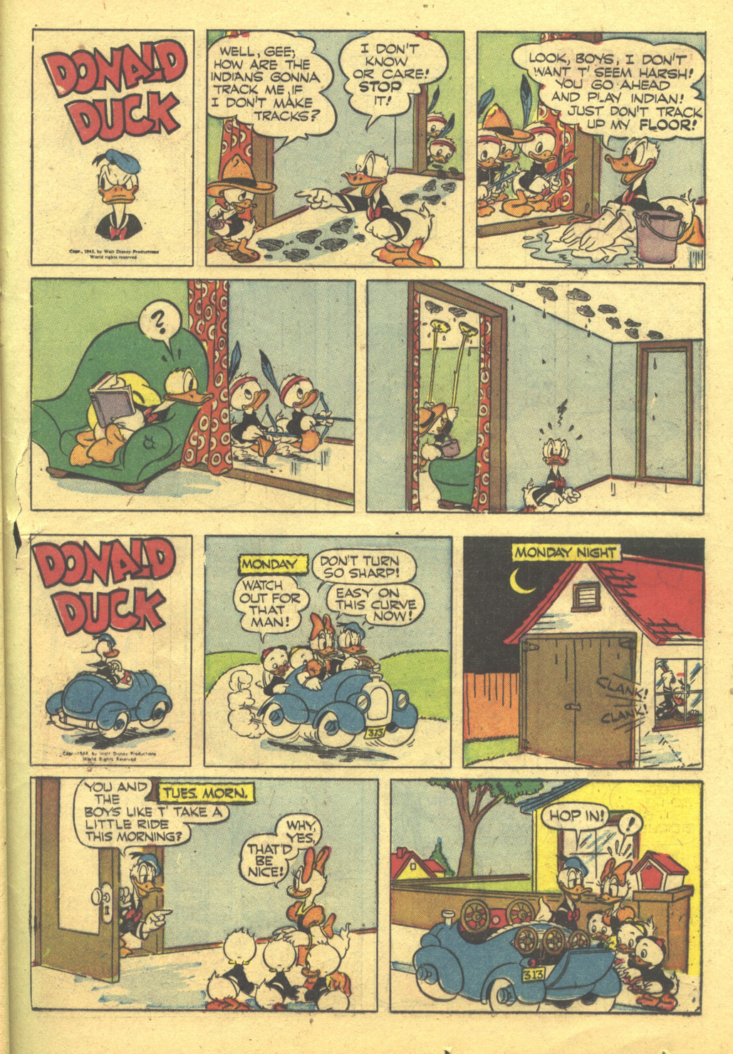 Read online Walt Disney's Comics and Stories comic -  Issue #93 - 37