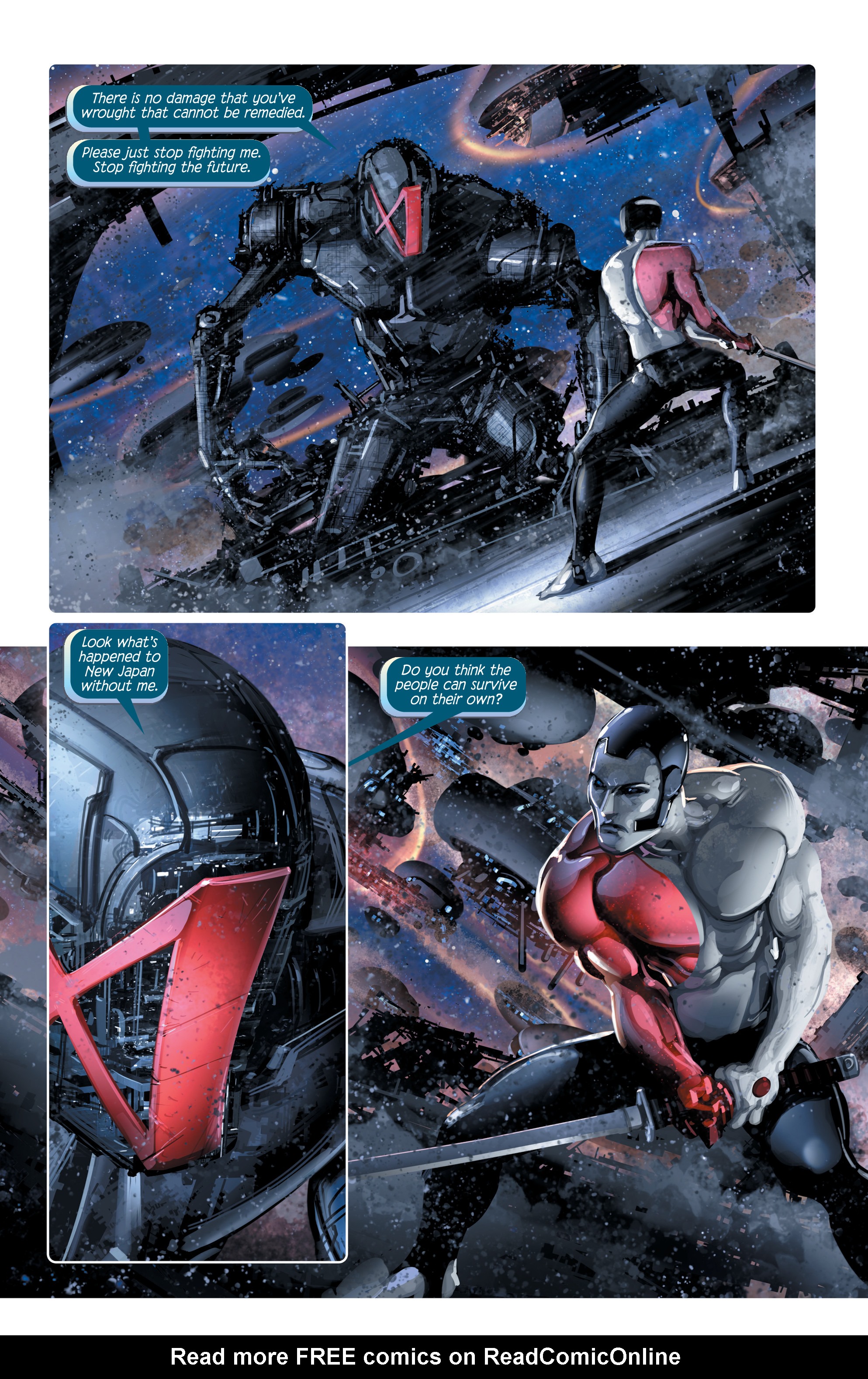 Read online 4001 A.D. comic -  Issue #4 - 6