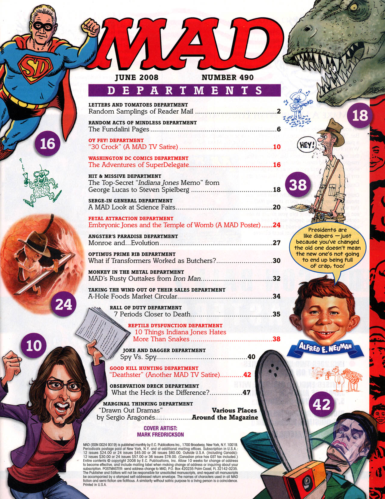 Read online MAD comic -  Issue #490 - 3