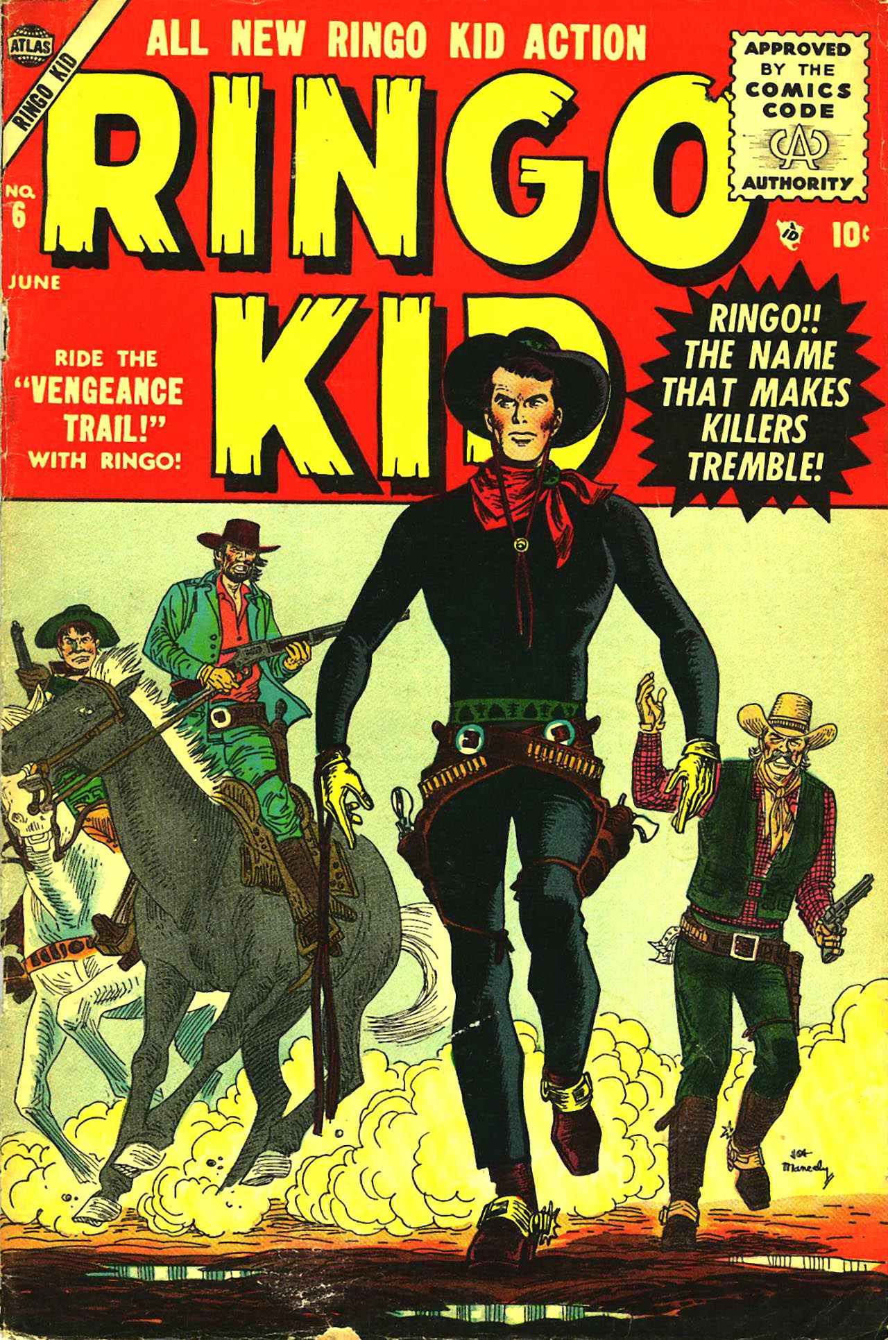 Read online Ringo Kid comic -  Issue #6 - 2