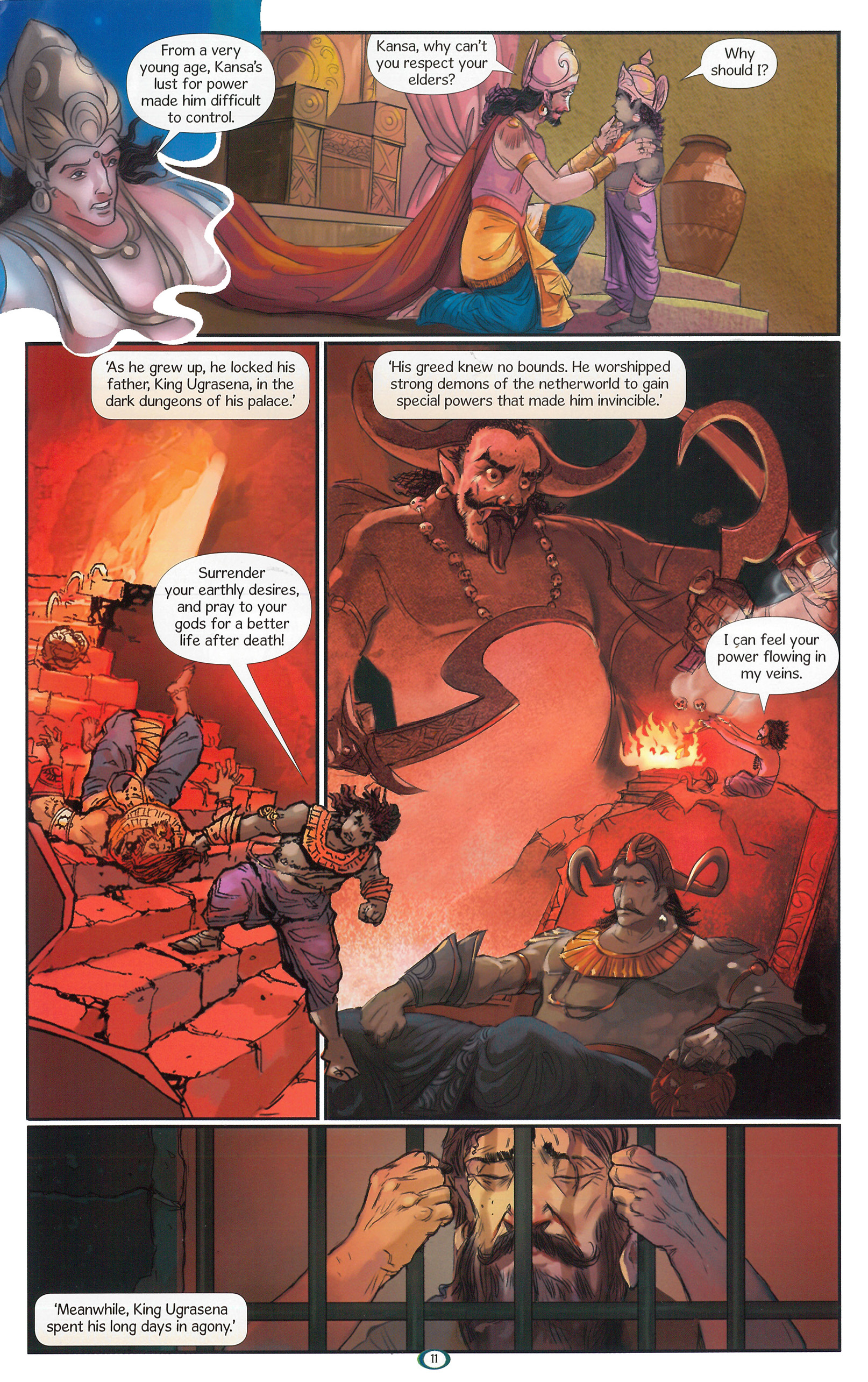 Read online Krishna: Defender of Dharma comic -  Issue # TPB (Part 1) - 13
