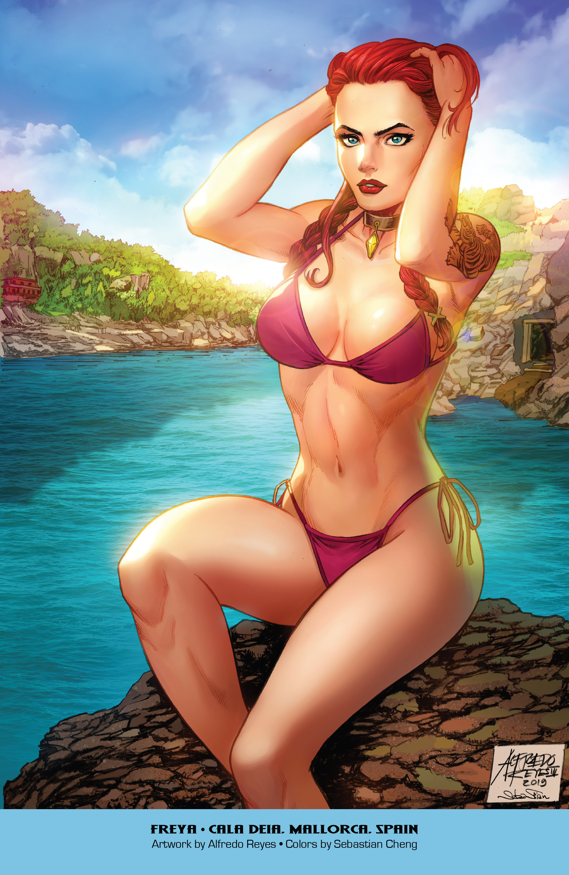 Read online Grimm Fairy Tales 2019 Swimsuit Special comic -  Issue # Full - 35