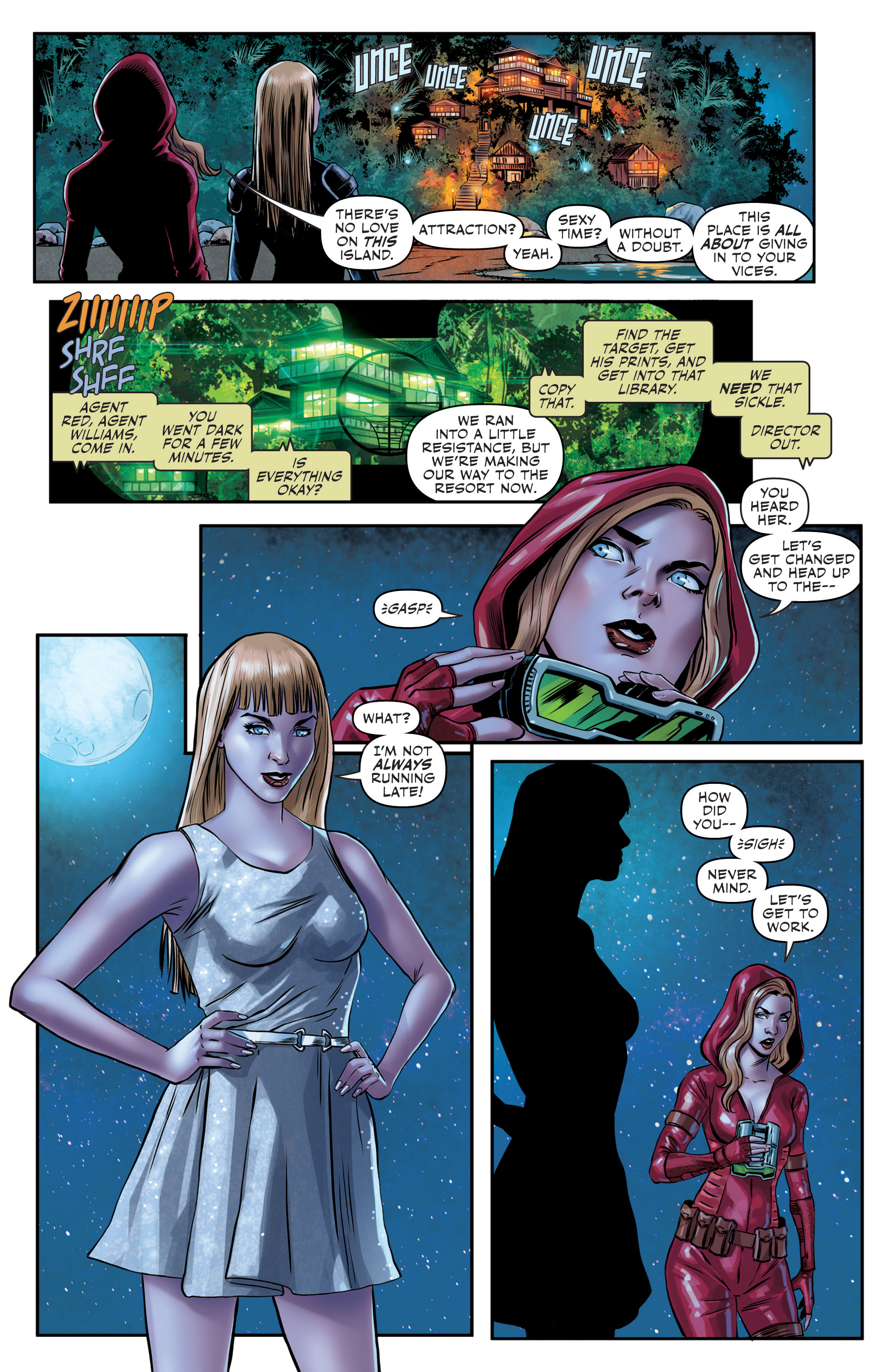 Read online Grimm Spotlight: Red Agent - Friendly Fire comic -  Issue # Full - 9