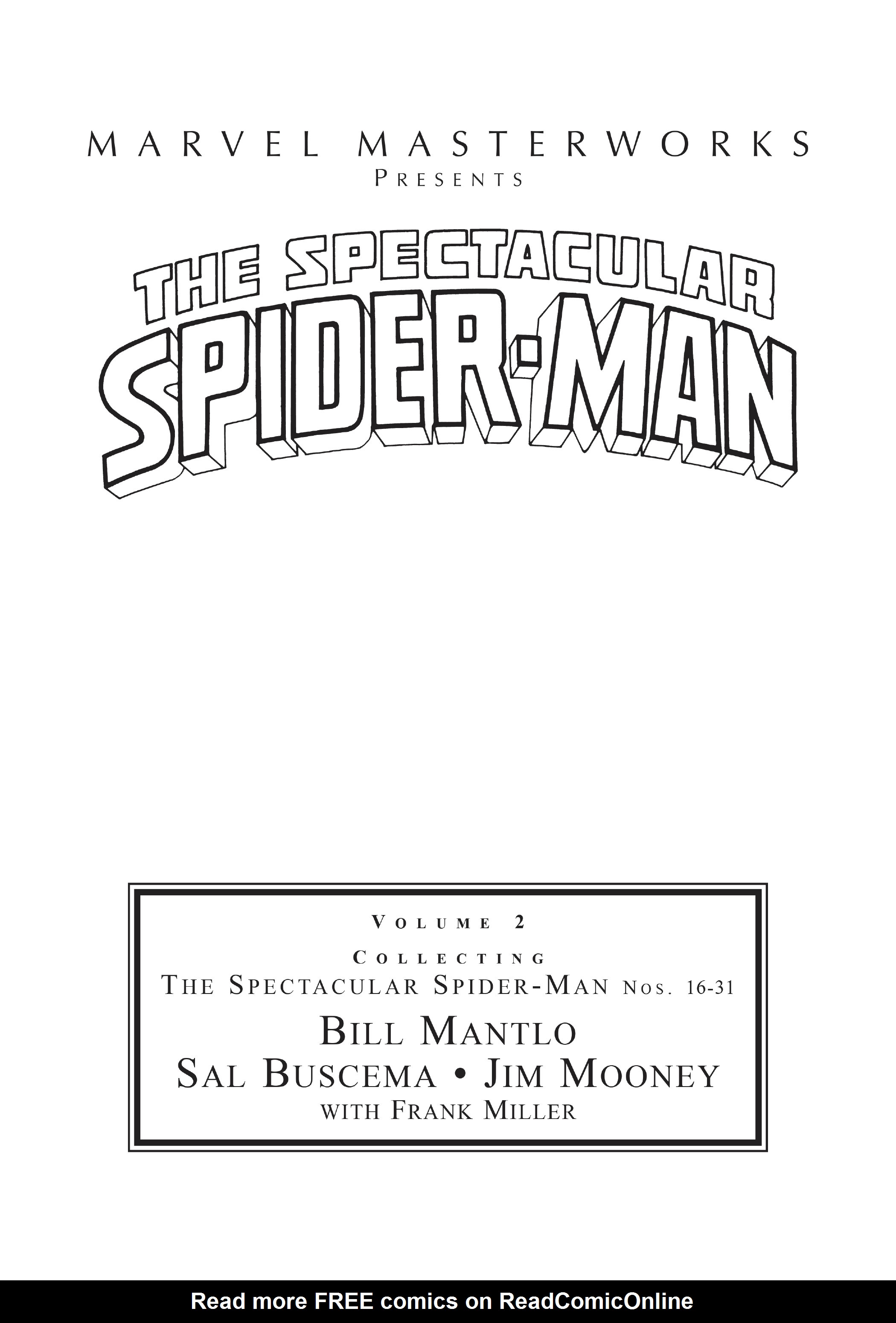 Read online Marvel Masterworks: The Spectacular Spider-Man comic -  Issue # TPB 2 (Part 1) - 2