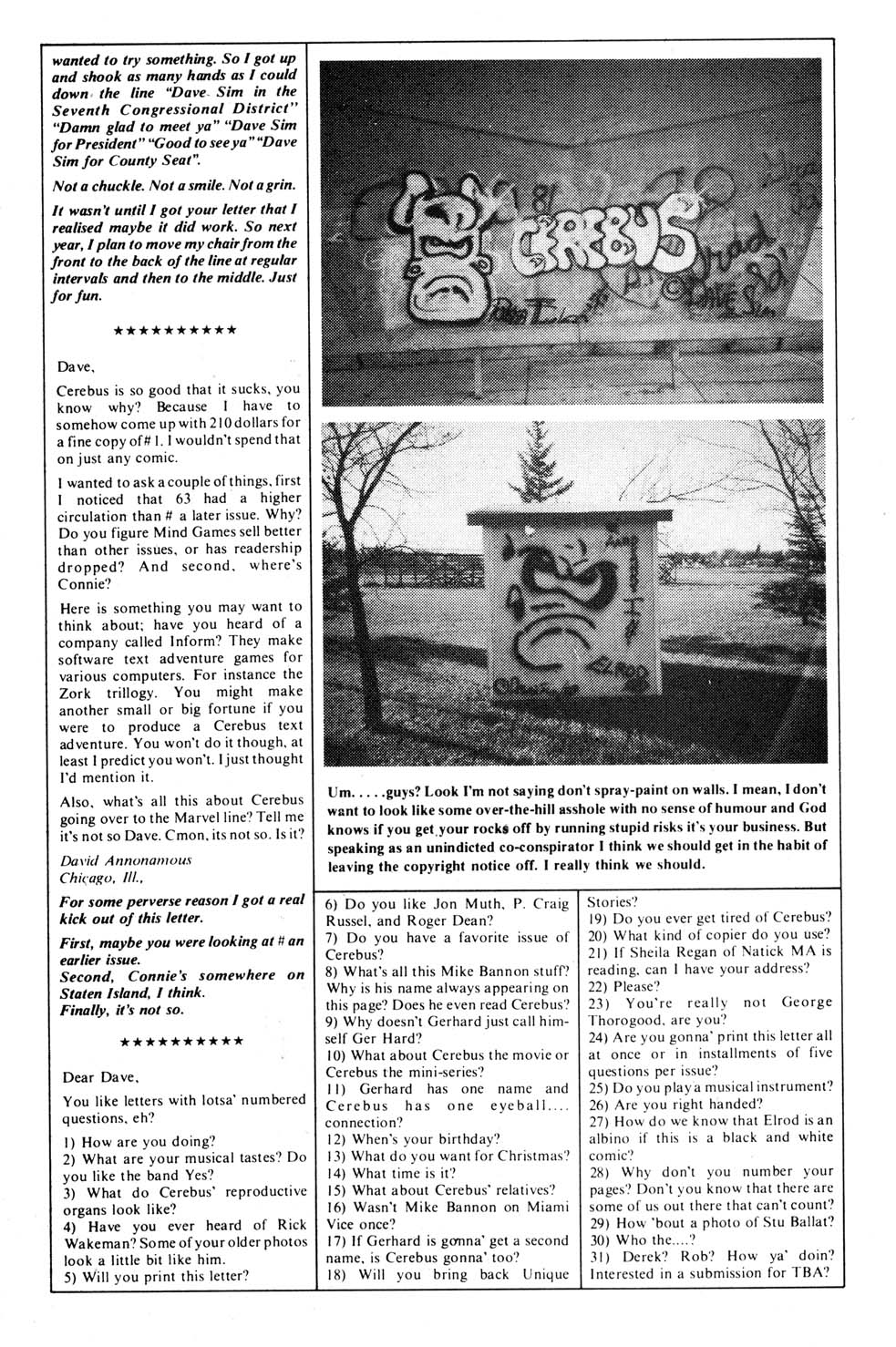 Read online Cerebus comic -  Issue #81 - 26